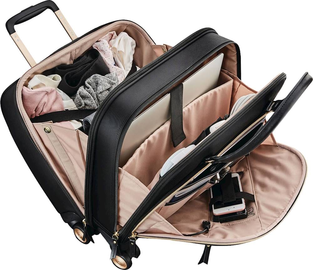 Samsonite - Mobile Solution 17" Spinner Mobile Office Bag - Black - Image 7