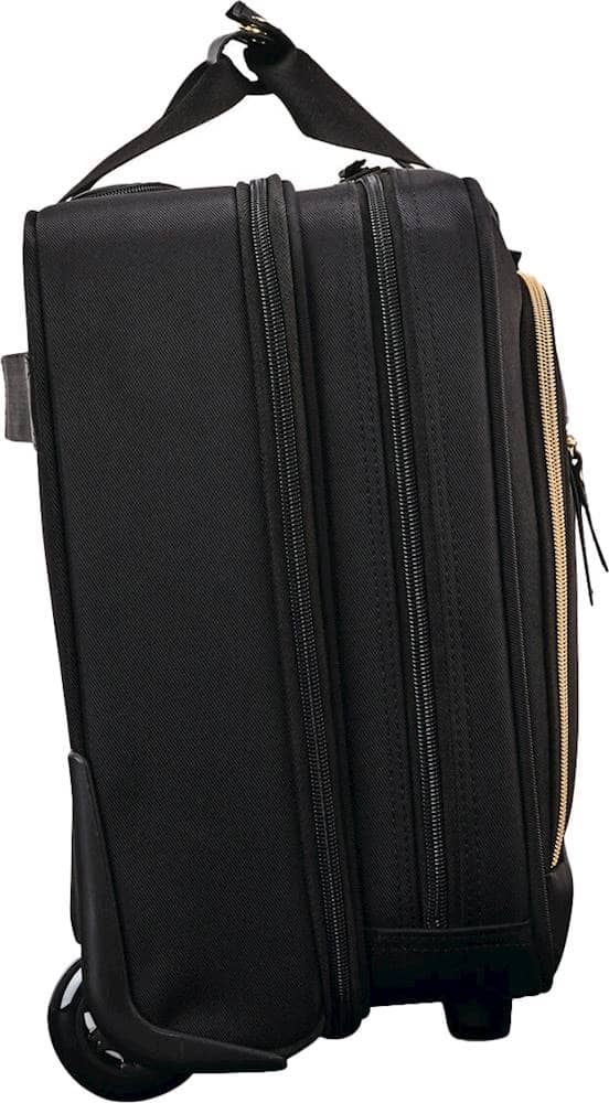 Samsonite - Mobile Solution 18" Upright Wheeled Mobile Office - Black - Image 3