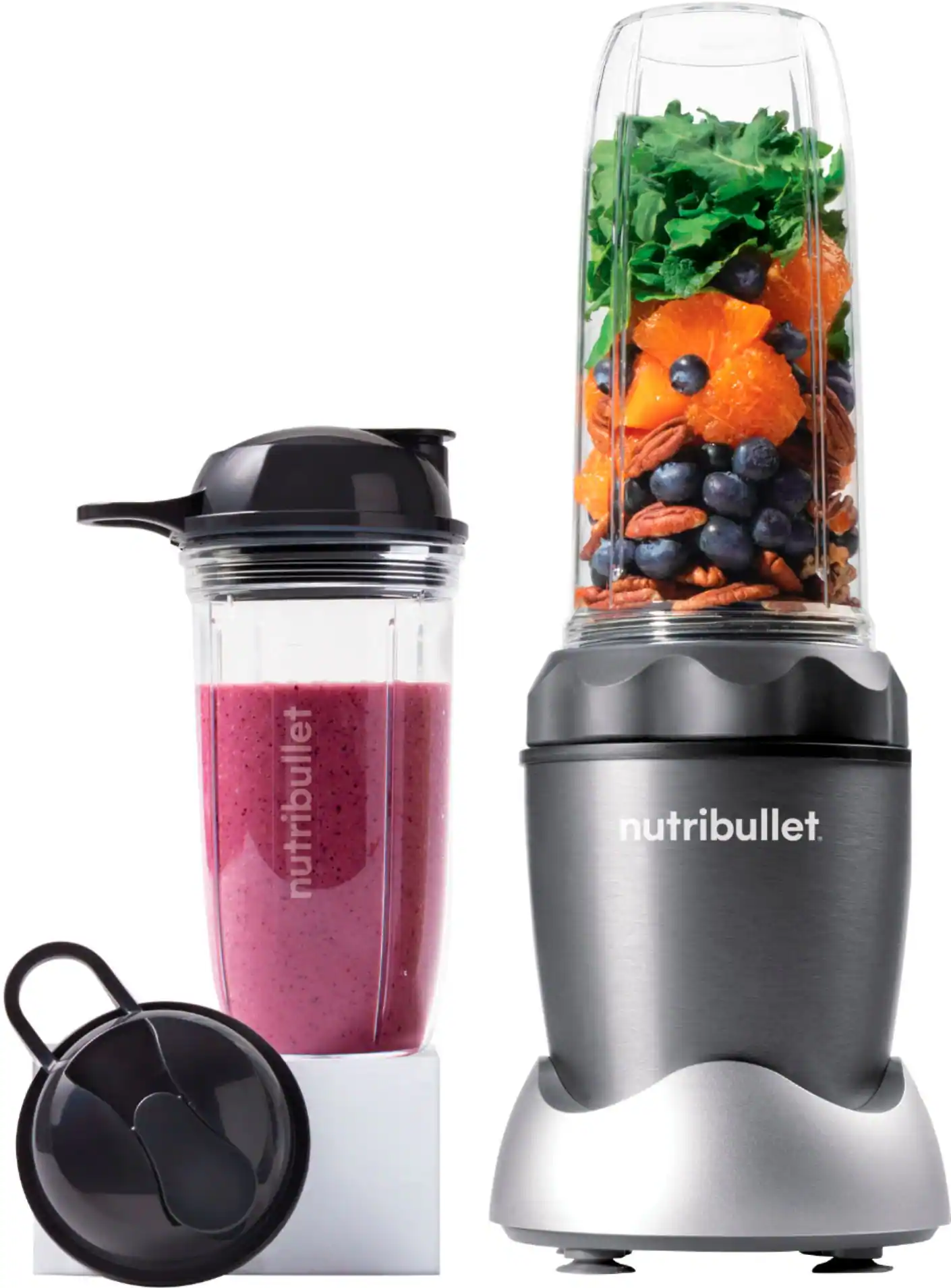 NutriBullet - Pro 1000 Personal Blender NB50100C - Gray - Image 3
