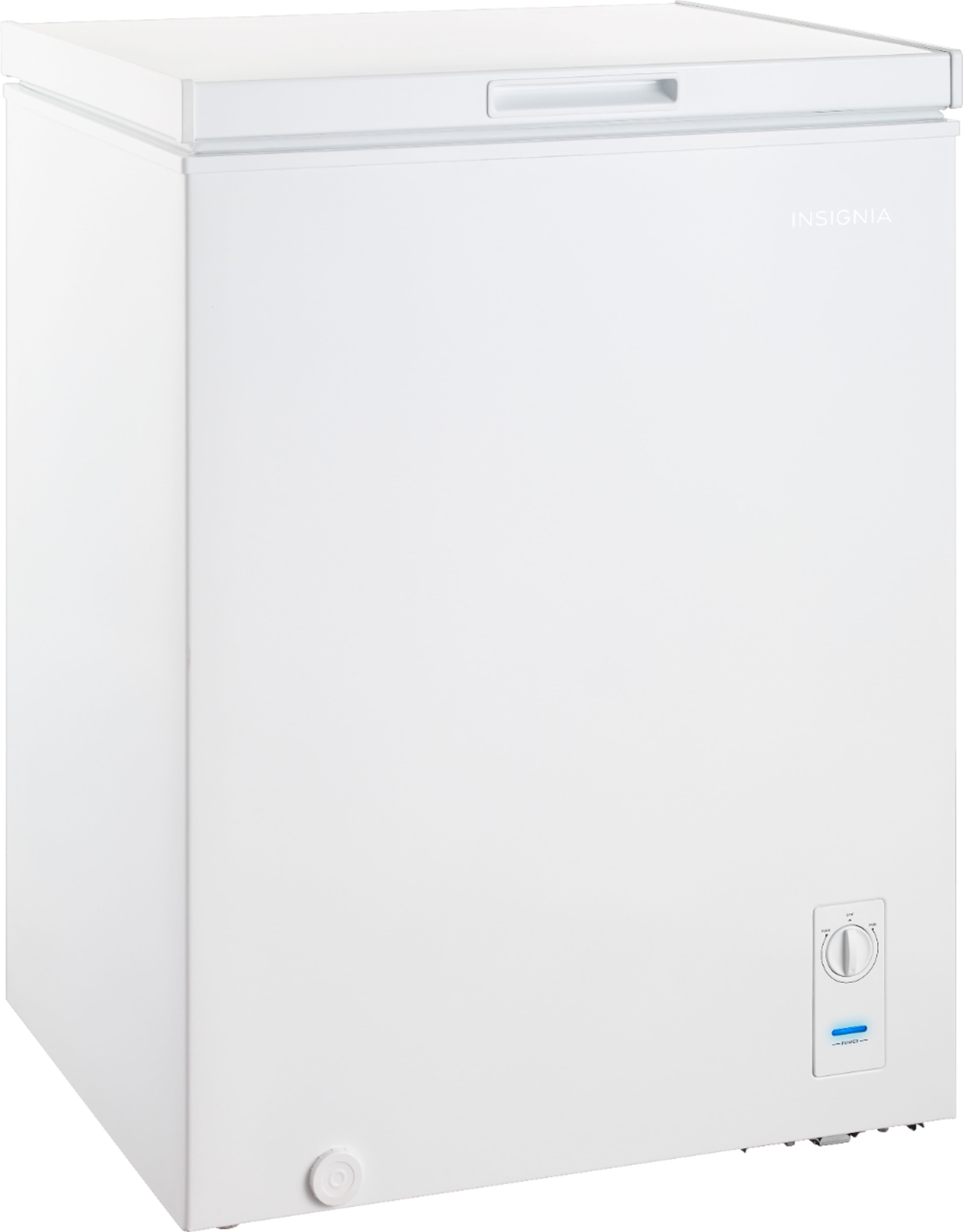 Insignia™ - 5.0 Cu. Ft. Garage Ready-Chest Freezer - White - Image 8