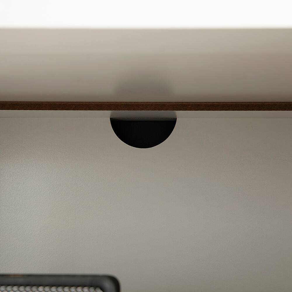 Walker Edison - Modern Farmhouse TV Stand for Most TVs Up to 64" - Solid White - Image 12