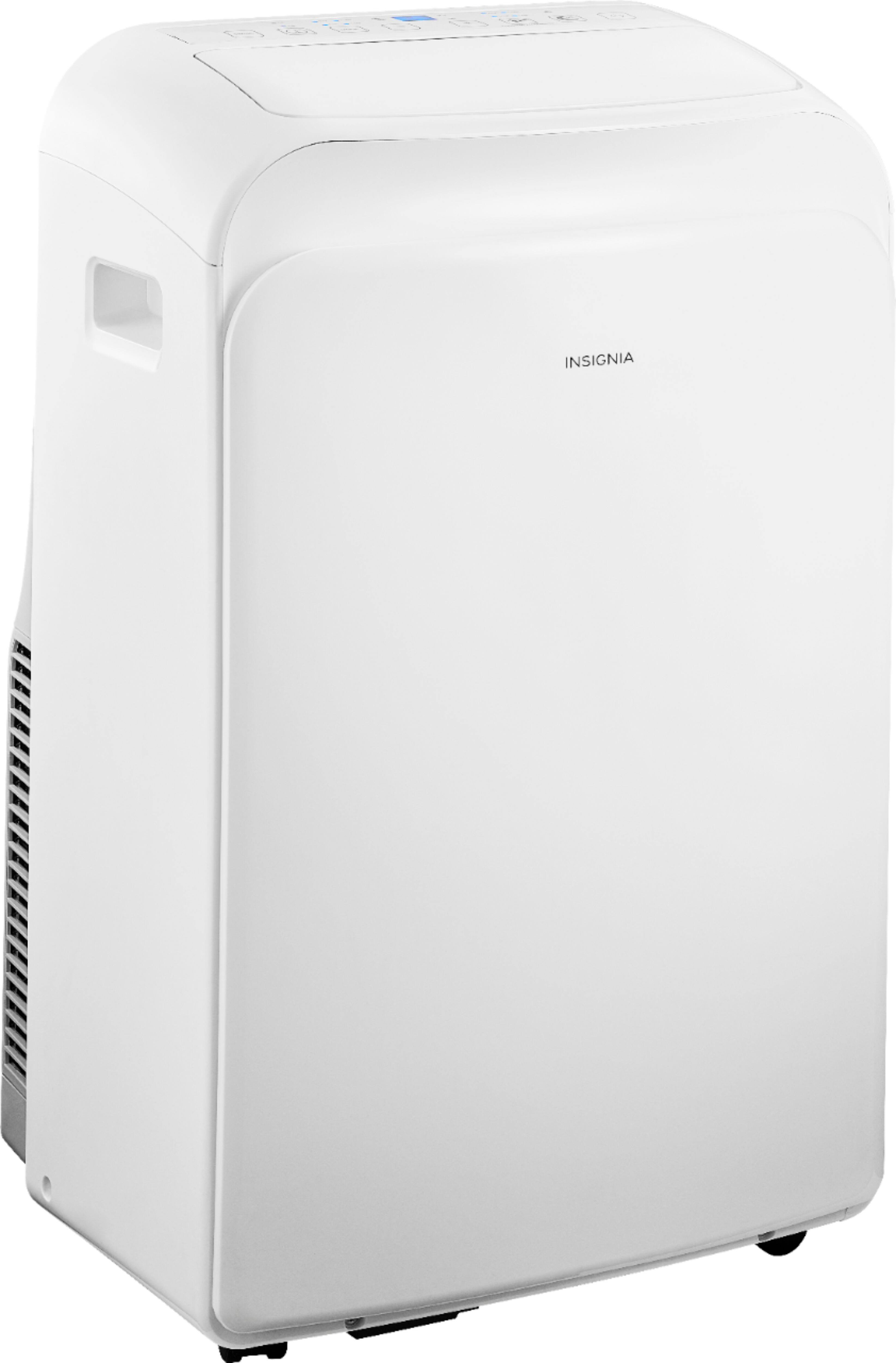 Insignia™ - 250 Sq. Ft. 6,000 BTU Portable Air Conditioner - White - Image 7