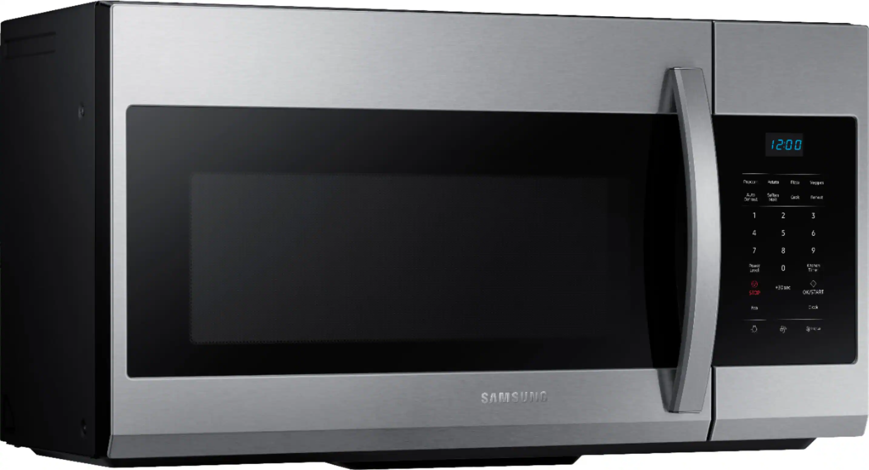 Samsung - 1.7 Cu. Ft. Over-the-Range Microwave - Stainless Steel - Image 2