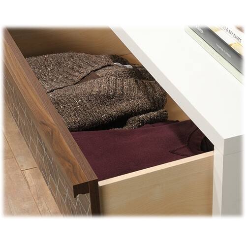 Sauder - Harvey Park Collection 6-Drawer Dresser - Soft White - Image 7