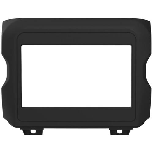 Metra - Dash Kit for Select 2018-2023 Jeep Wrangler Gladiator Wrangler JL DIN DDIN - Matte Black