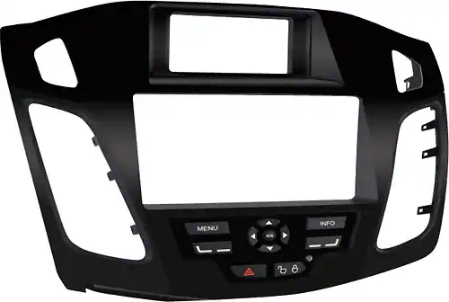 Metra - Dash Kit for Select 2012-2014 Ford Focus - Black - Image 2