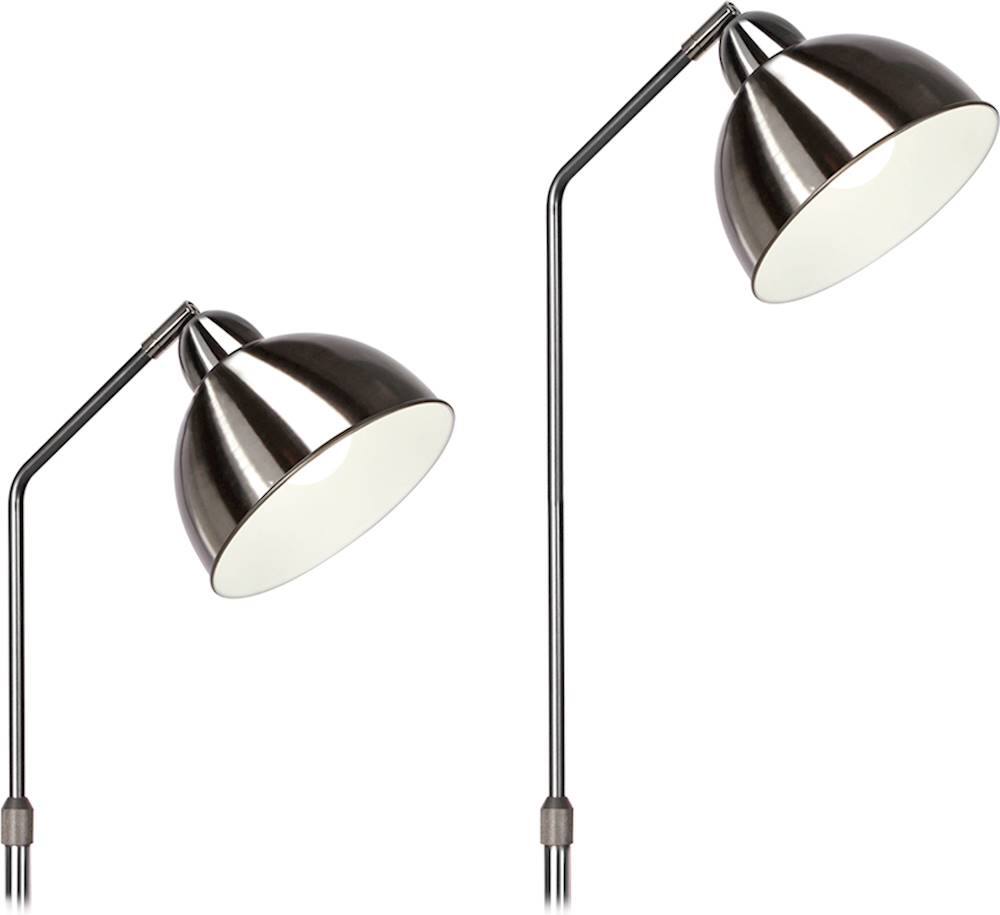OttLite - Covington LED Floor Lamp - Brushed Nickel - Image 3