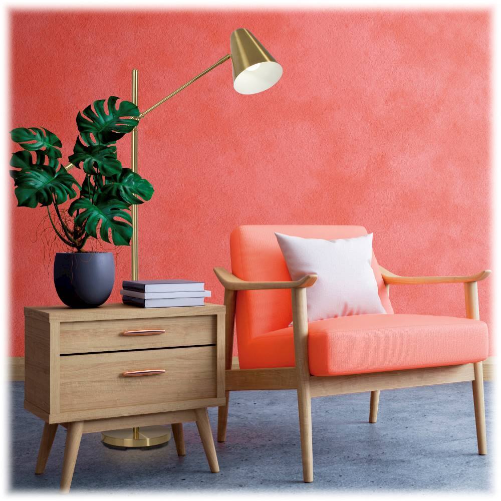 OttLite - Archer LED Floor Lamp - Satin Brass - Image 7