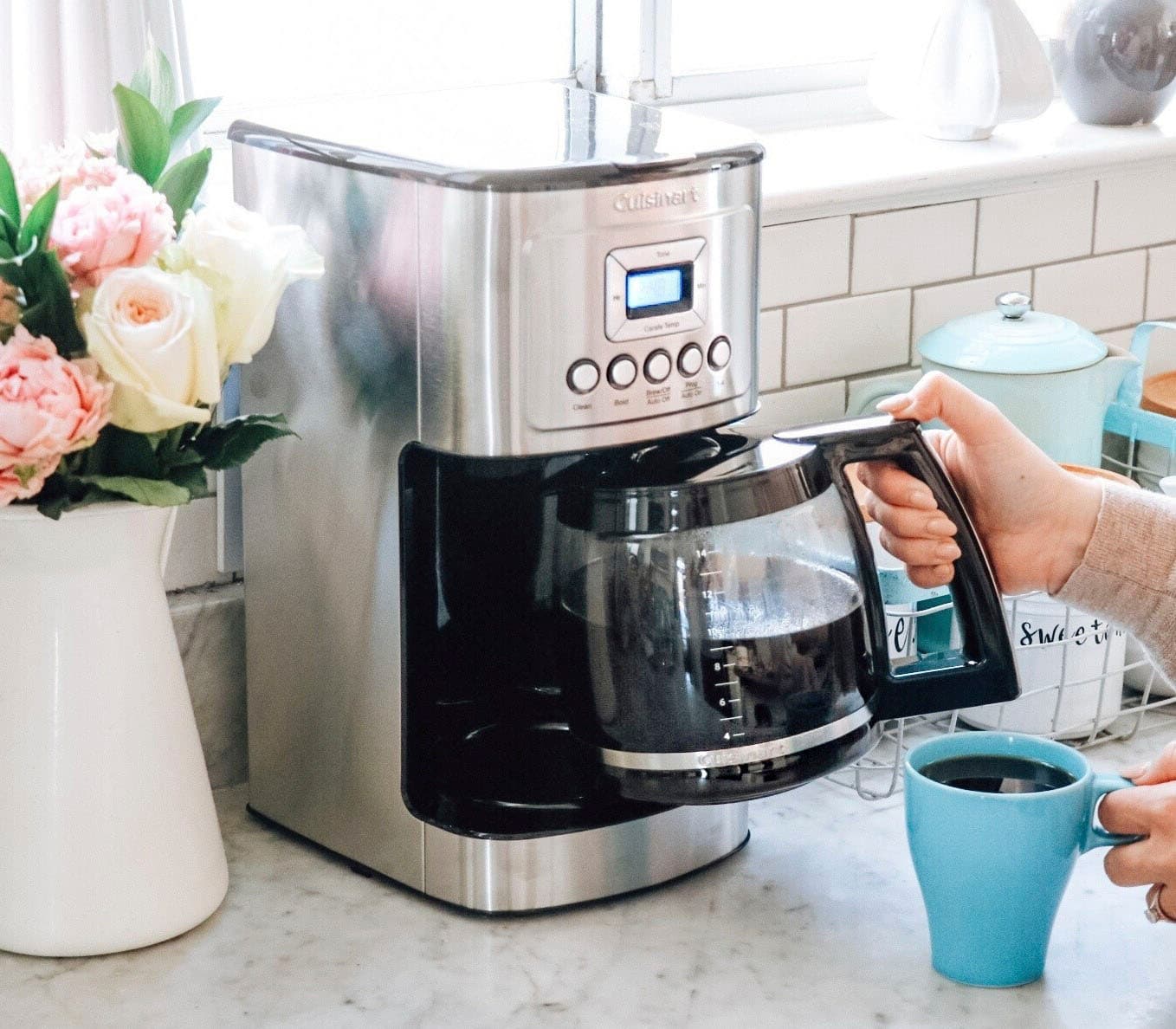 Cuisinart - PerfectTemp 14 Cup Coffeemaker - Silver - Image 4