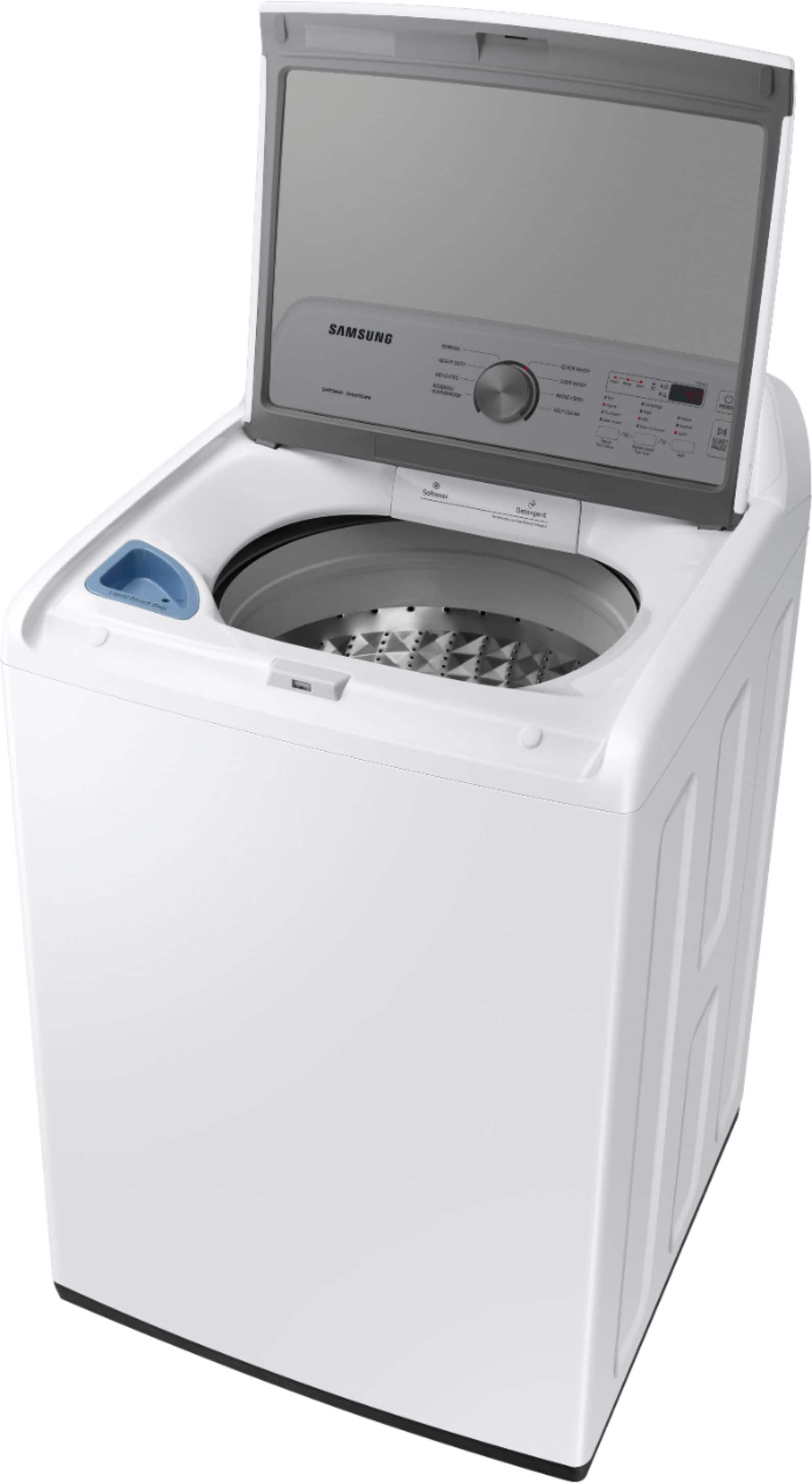 Samsung - 4.5 Cu. Ft. High-Efficiency Top Load Washer with Vibration Reduction Technology+ - White - Image 4