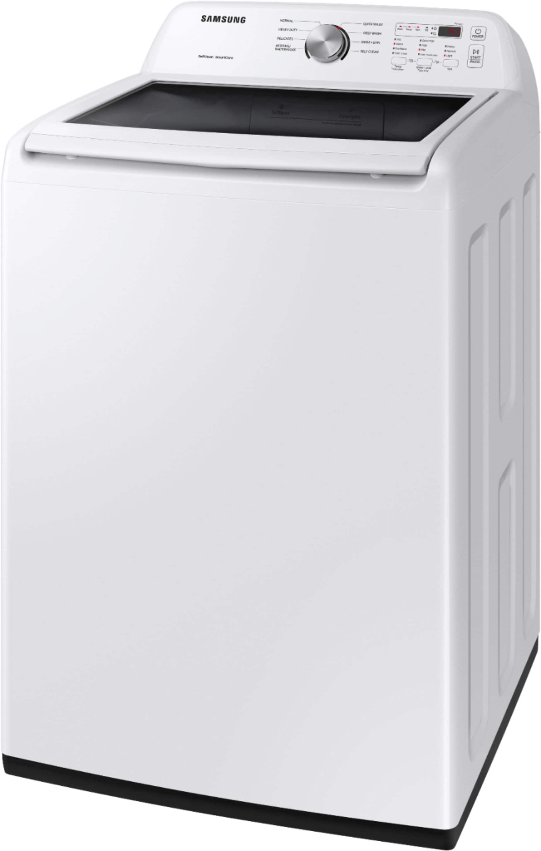 Samsung - 4.5 Cu. Ft. High-Efficiency Top Load Washer with Vibration Reduction Technology+ - White - Image 8