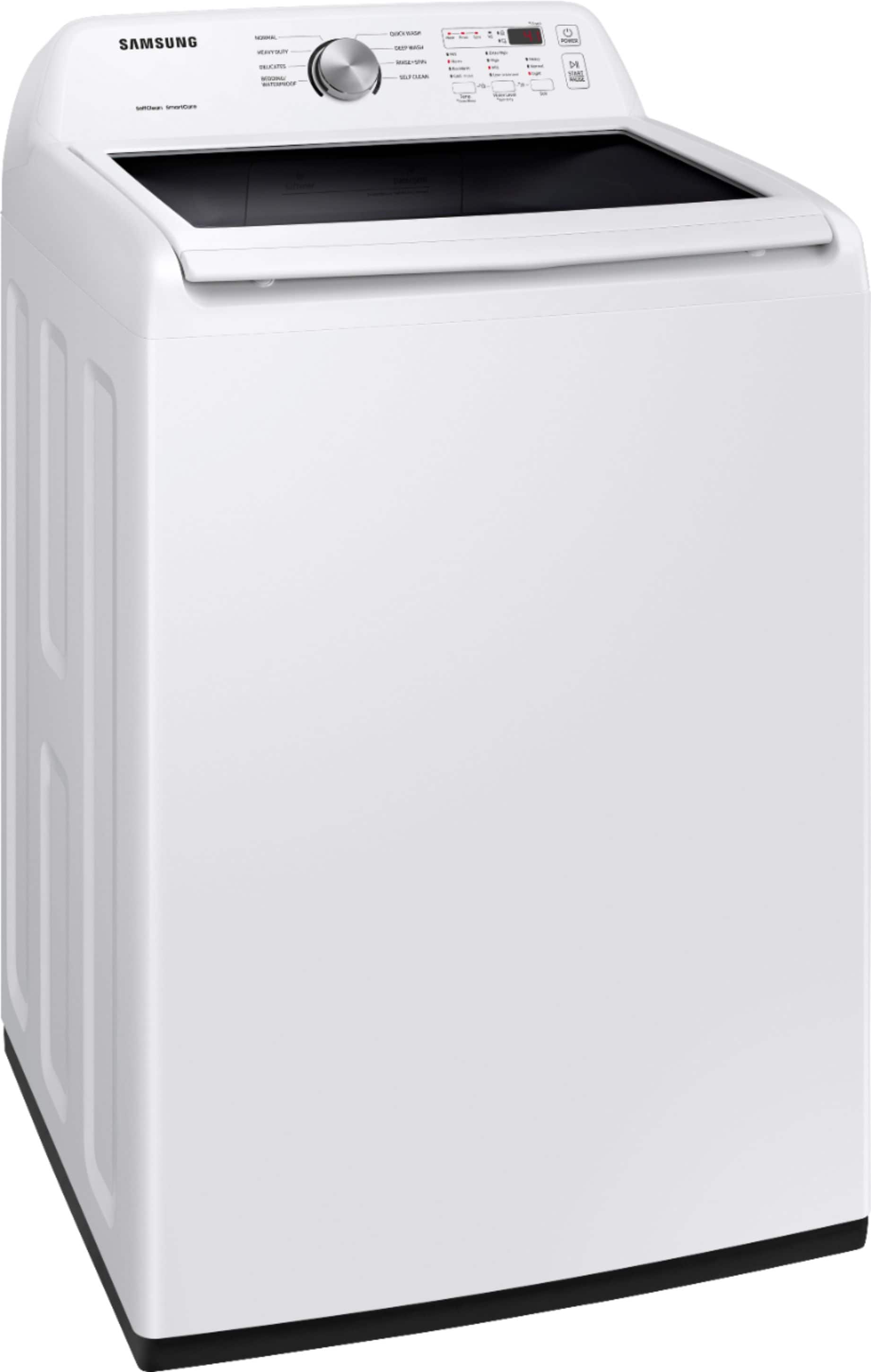 Samsung - 4.5 Cu. Ft. High-Efficiency Top Load Washer with Vibration Reduction Technology+ - White - Image 9