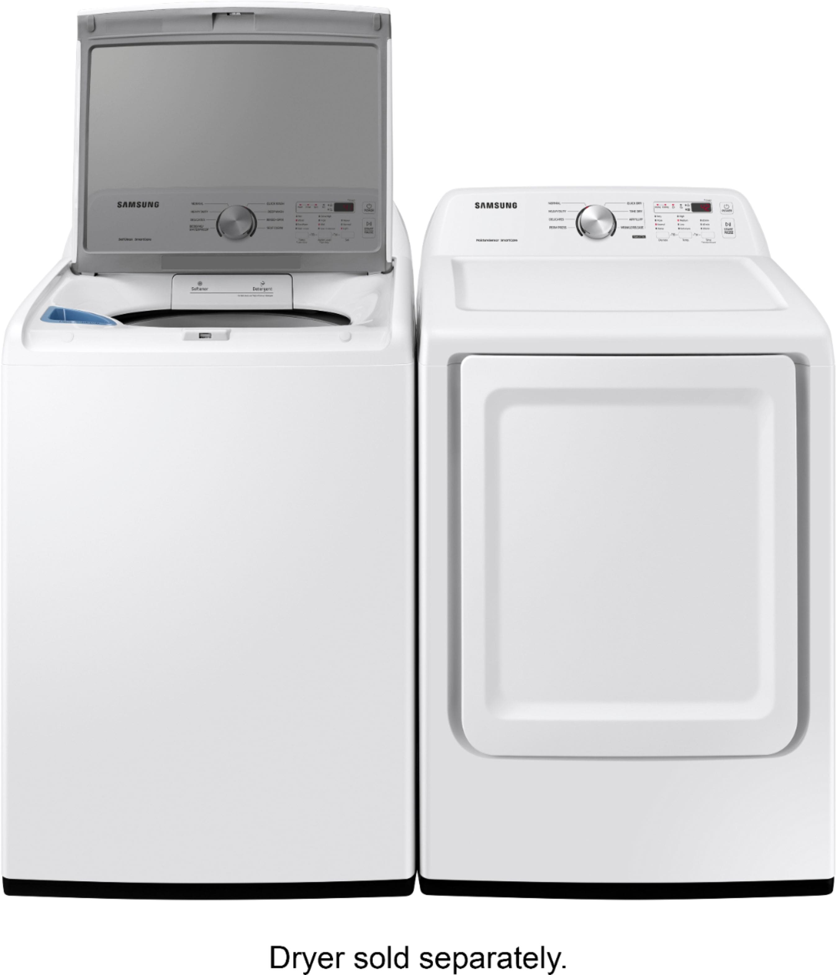 Samsung - 4.5 Cu. Ft. High-Efficiency Top Load Washer with Vibration Reduction Technology+ - White - Image 13