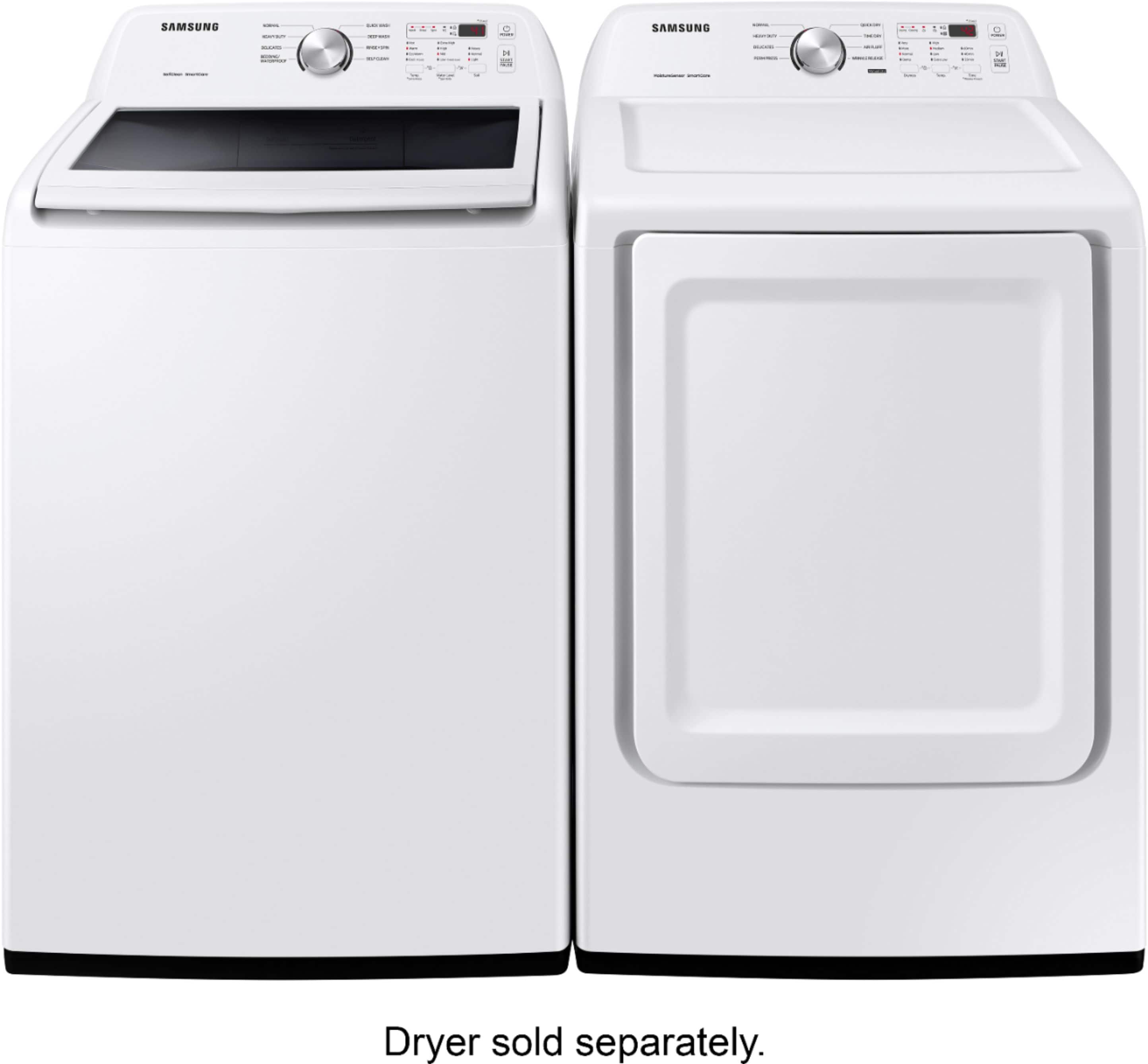 Samsung - 4.5 Cu. Ft. High-Efficiency Top Load Washer with Vibration Reduction Technology+ - White - Image 14