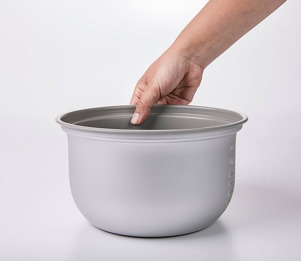 Zojirushi - 10 Cup (Uncooked) Automatic Rice Cooker & Warmer - Metallic Gray - Image 4