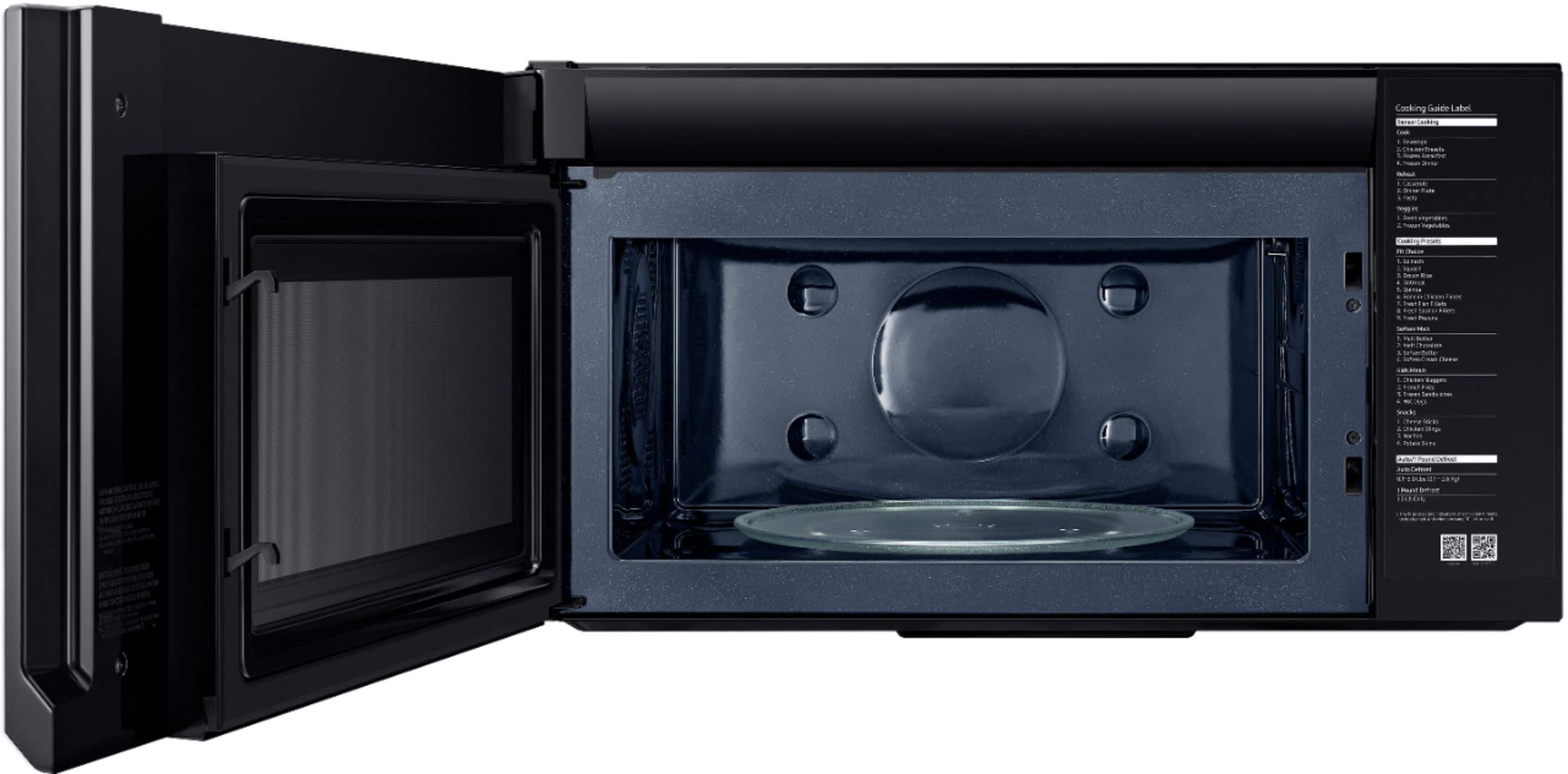Samsung - 1.7 cu. ft. Over-the-Range Convection Microwave with WiFi - Stainless Steel - Image 2