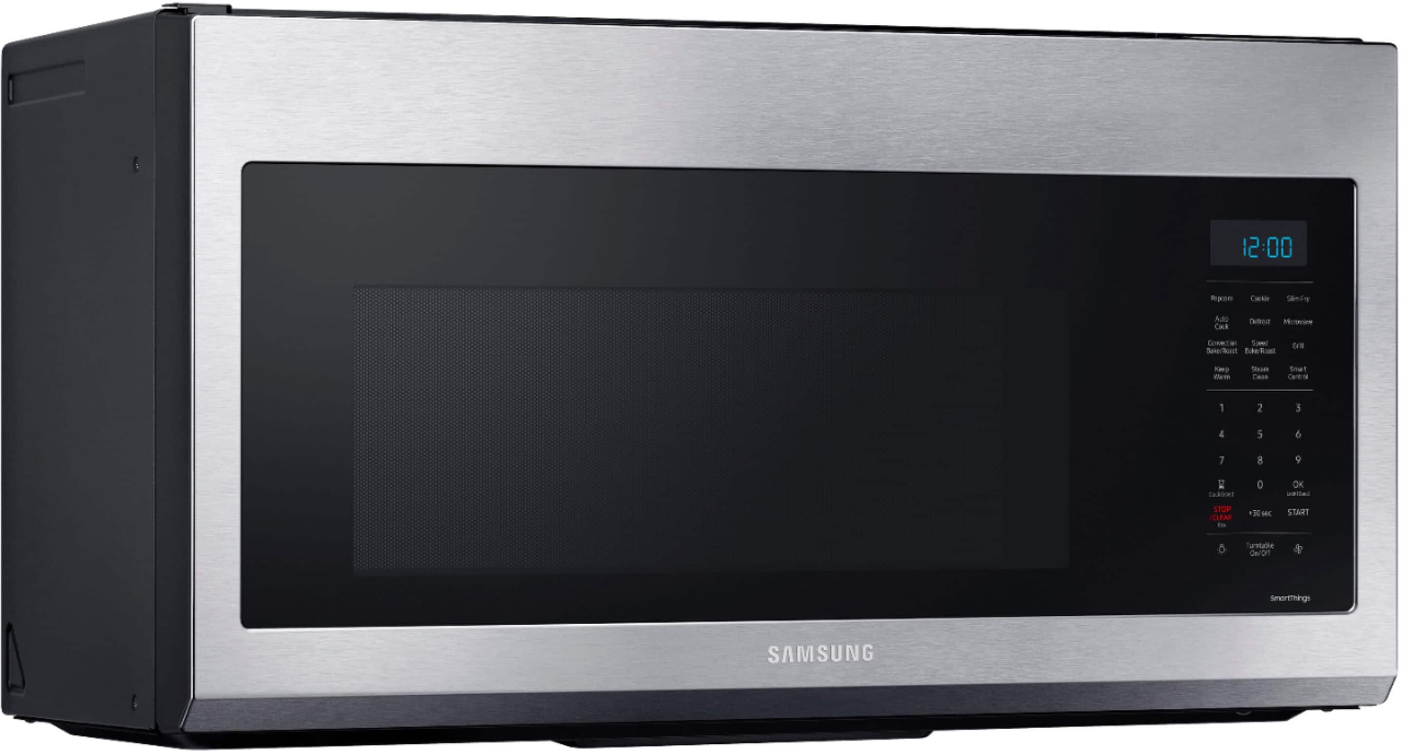 Samsung - 1.7 cu. ft. Over-the-Range Convection Microwave with WiFi - Stainless Steel - Image 6