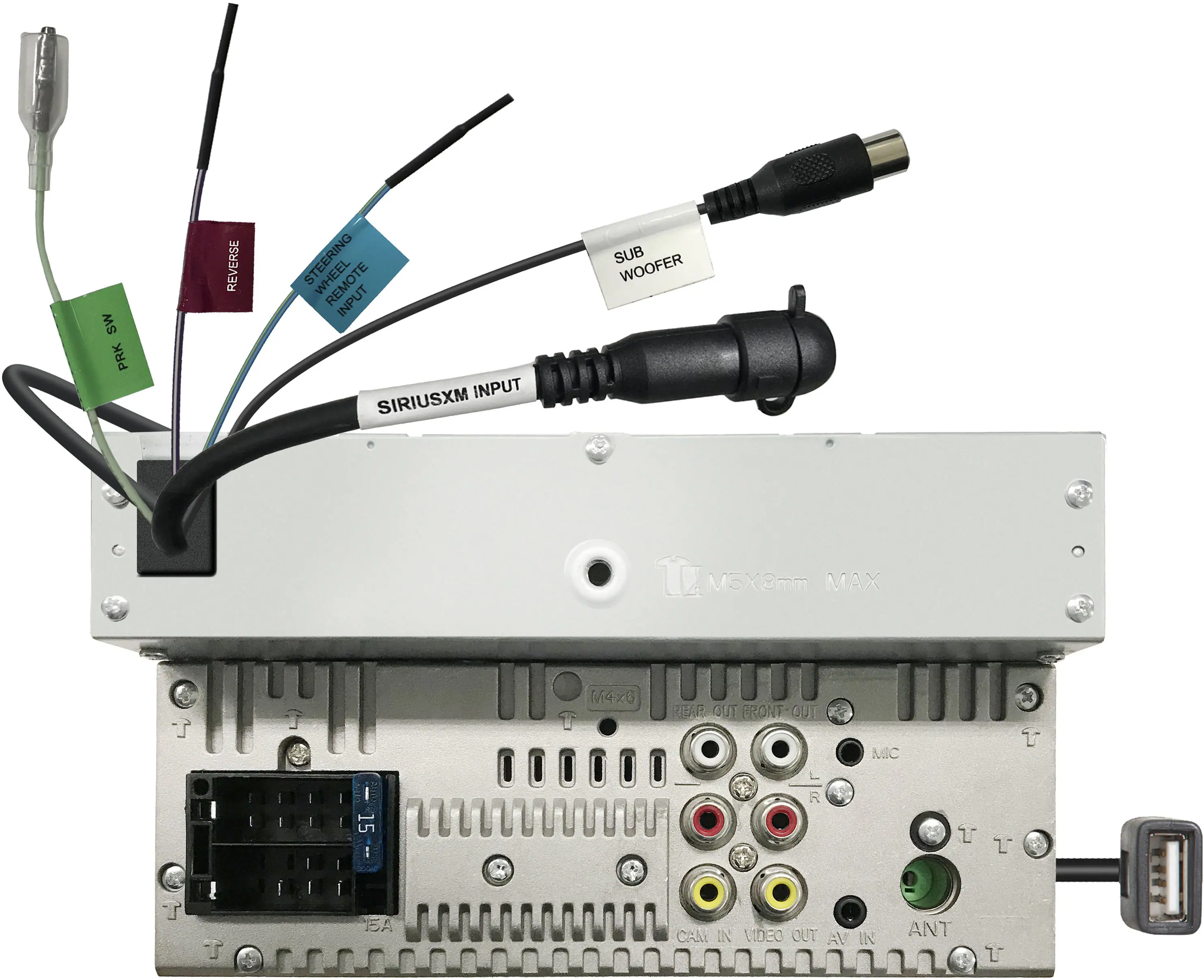 Kenwood - 6.8" Android Auto & Apple CarPlay Bluetooth DVD and Digital Media (DM) Receiver and Android Screen Mirroring - Black - Image 4