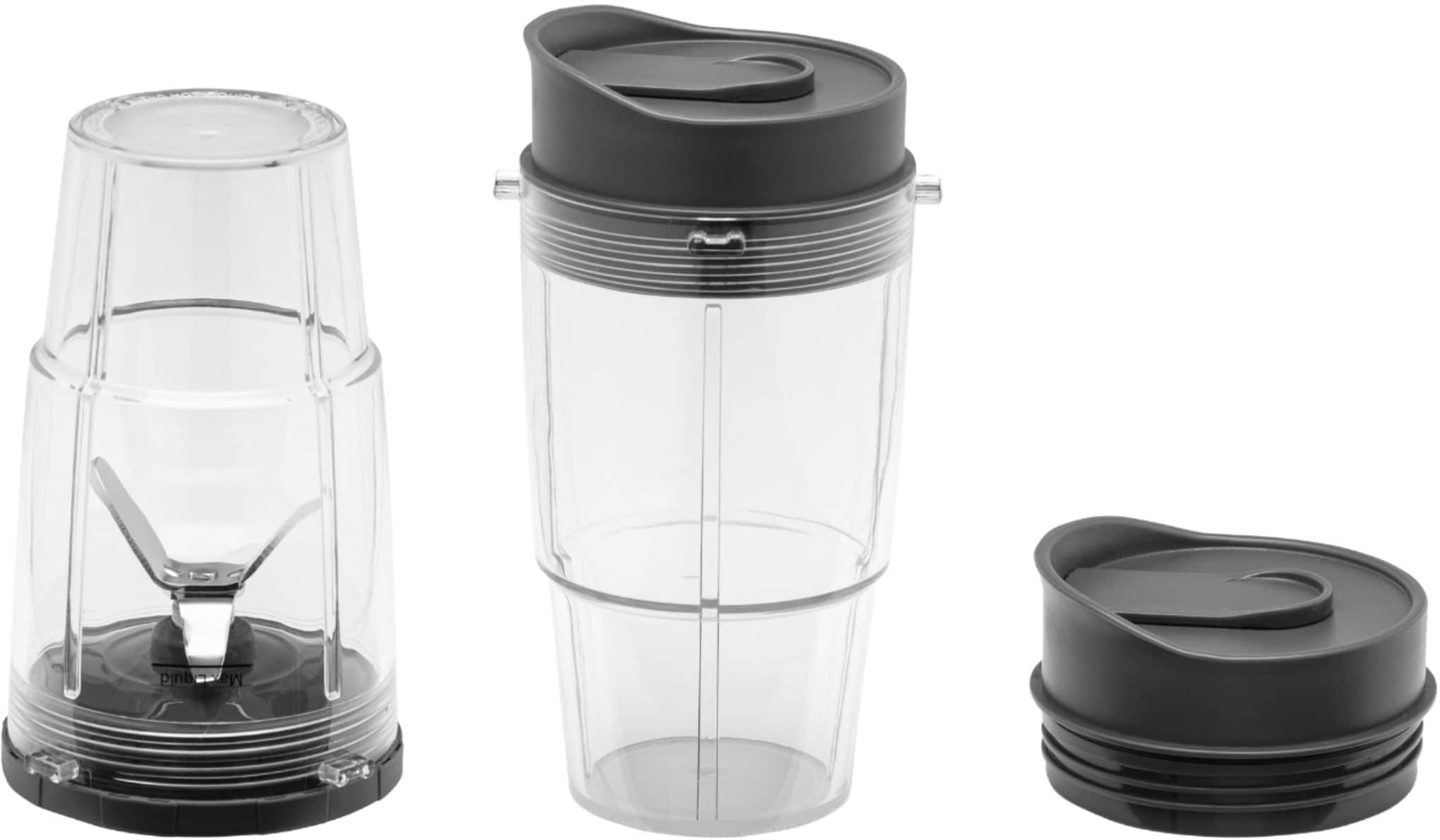 GE - 5-Speed 64-Oz. Blender with Blender Cups - Stainless Steel - Image 15