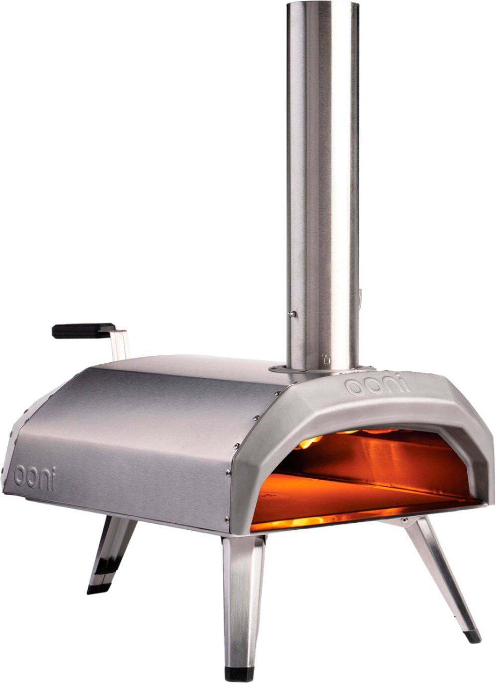 Ooni - Karu 12 Multi-Fuel Outdoor Portable Pizza Oven - Silver - Image 9