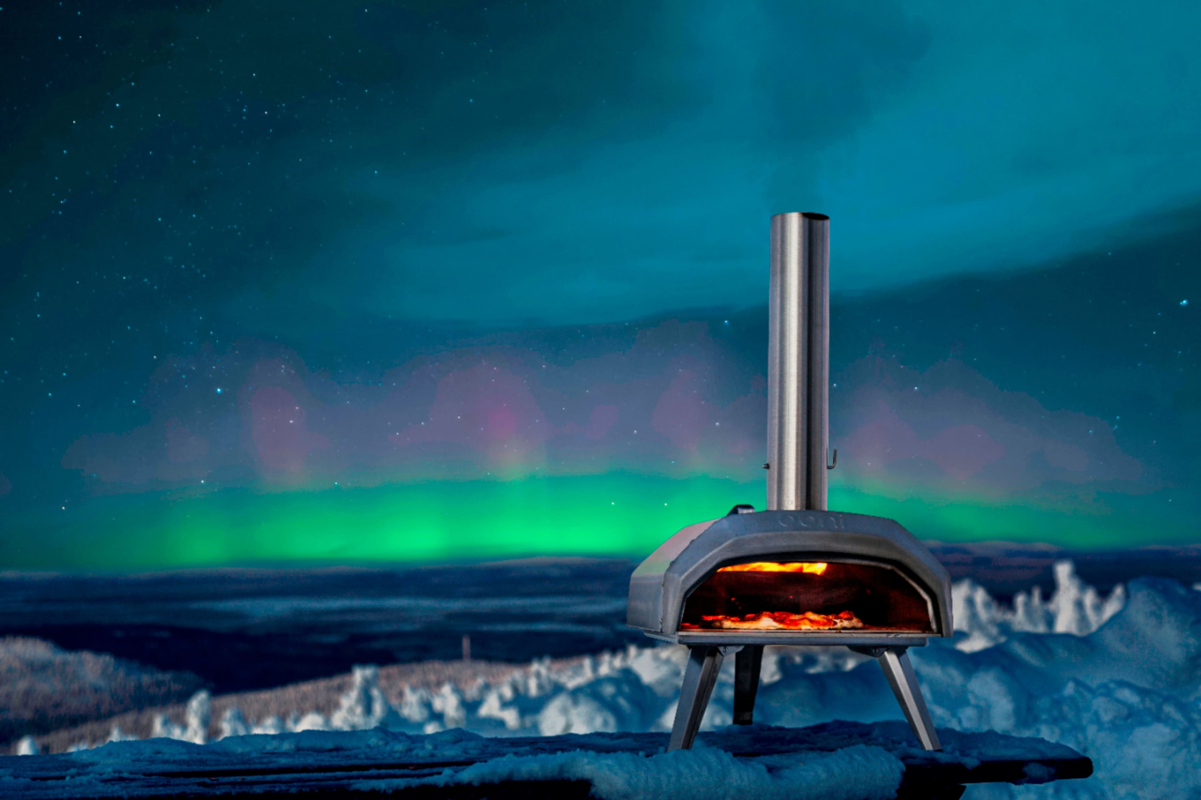 Ooni - Karu 12 Multi-Fuel Outdoor Portable Pizza Oven - Silver - Image 16