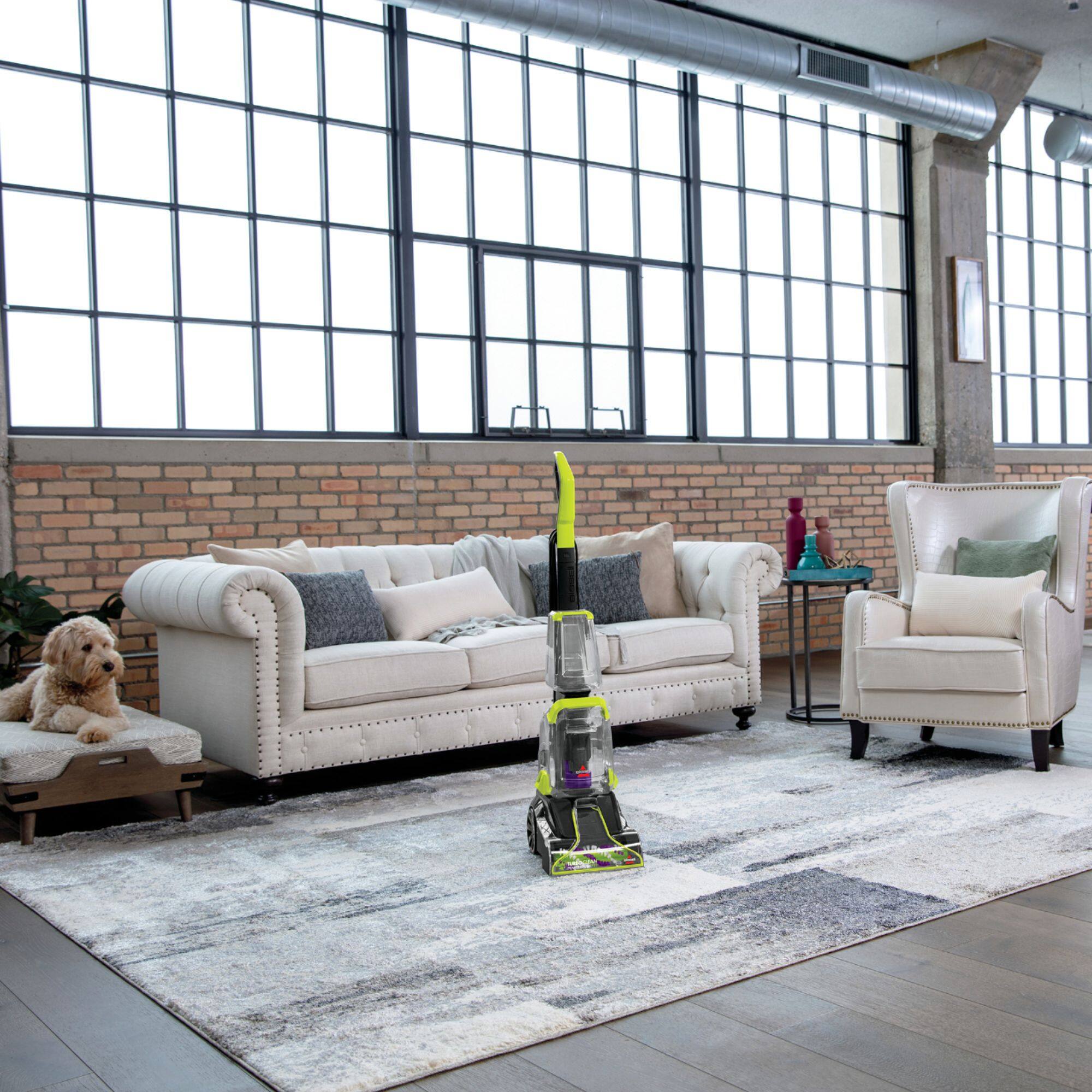 BISSELL - TurboClean PowerBrush Pet Cord Upright Carpet Deep Cleaner - Electric Green - Image 6