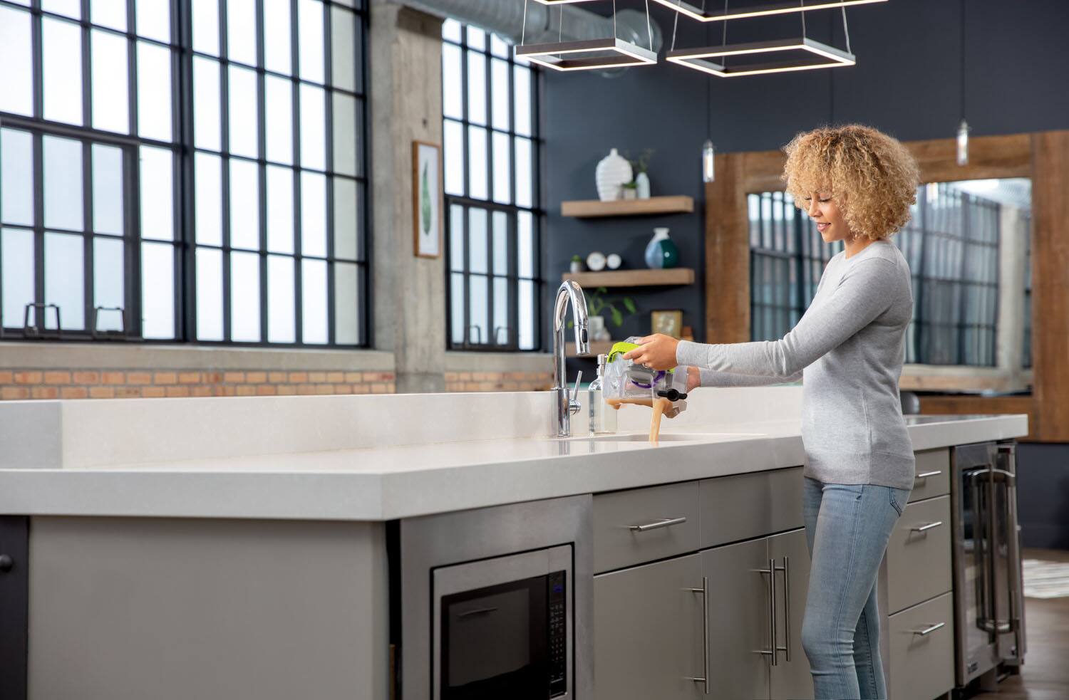 BISSELL - TurboClean PowerBrush Pet Cord Upright Carpet Deep Cleaner - Electric Green - Image 10