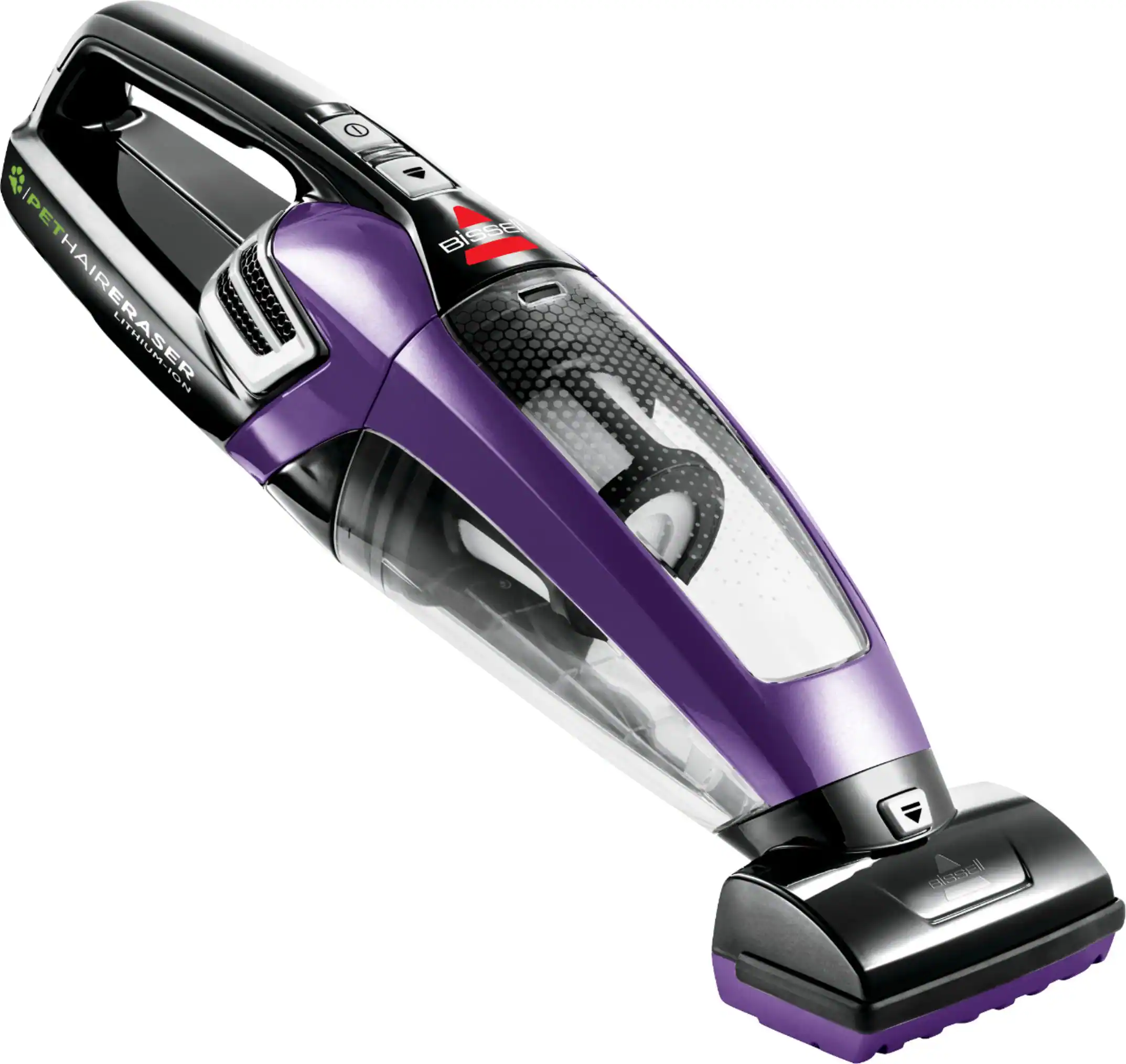 BISSELL - Pet Hair Eraser Lithium Ion Hand Vacuum - GrapeVine Purple & Black Accents - Image 2