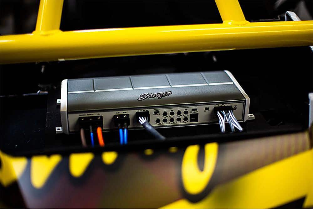 Stinger - Micro 5-Channel 1000W Marine and Powersports Amplifier - Silver - Image 11