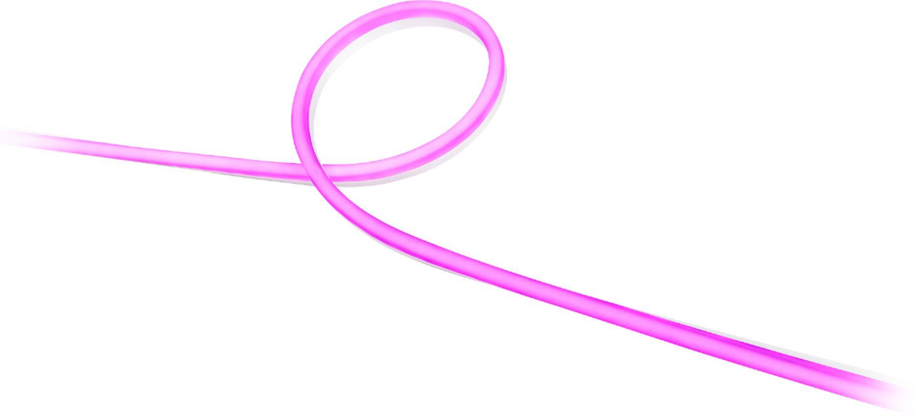 Philips - Hue Outdoor Lightstrip 197-inch/16-foot - White and Color Ambiance - Image 2