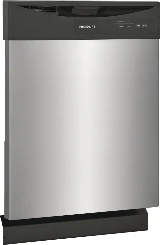 Frigidaire - 24" Front Control Built-In Dishwasher with Energy Saver Dry, 62dba - Stainless Steel - Image 2