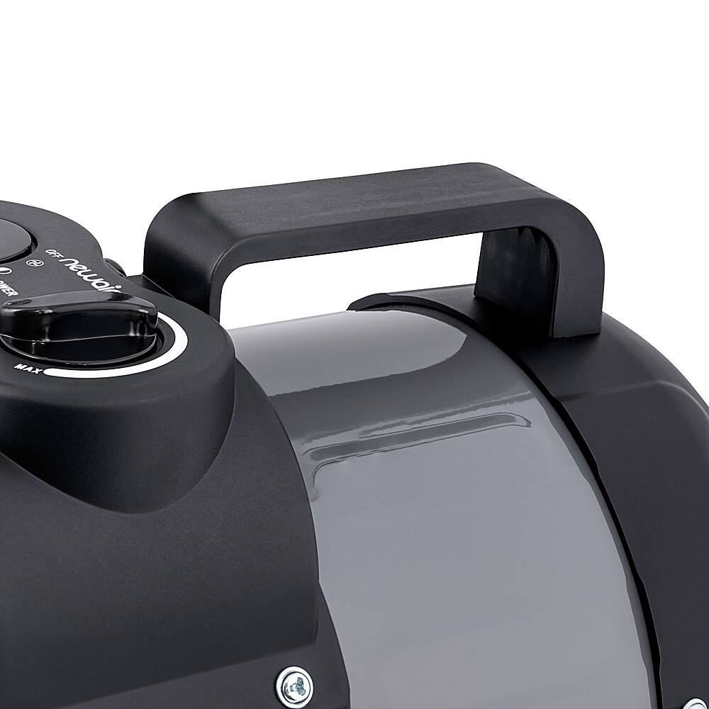 NewAir - 160 Sq. Ft. Portable Ceramic Electric Heater with Adjustable Tilt Head - Gray - Image 11