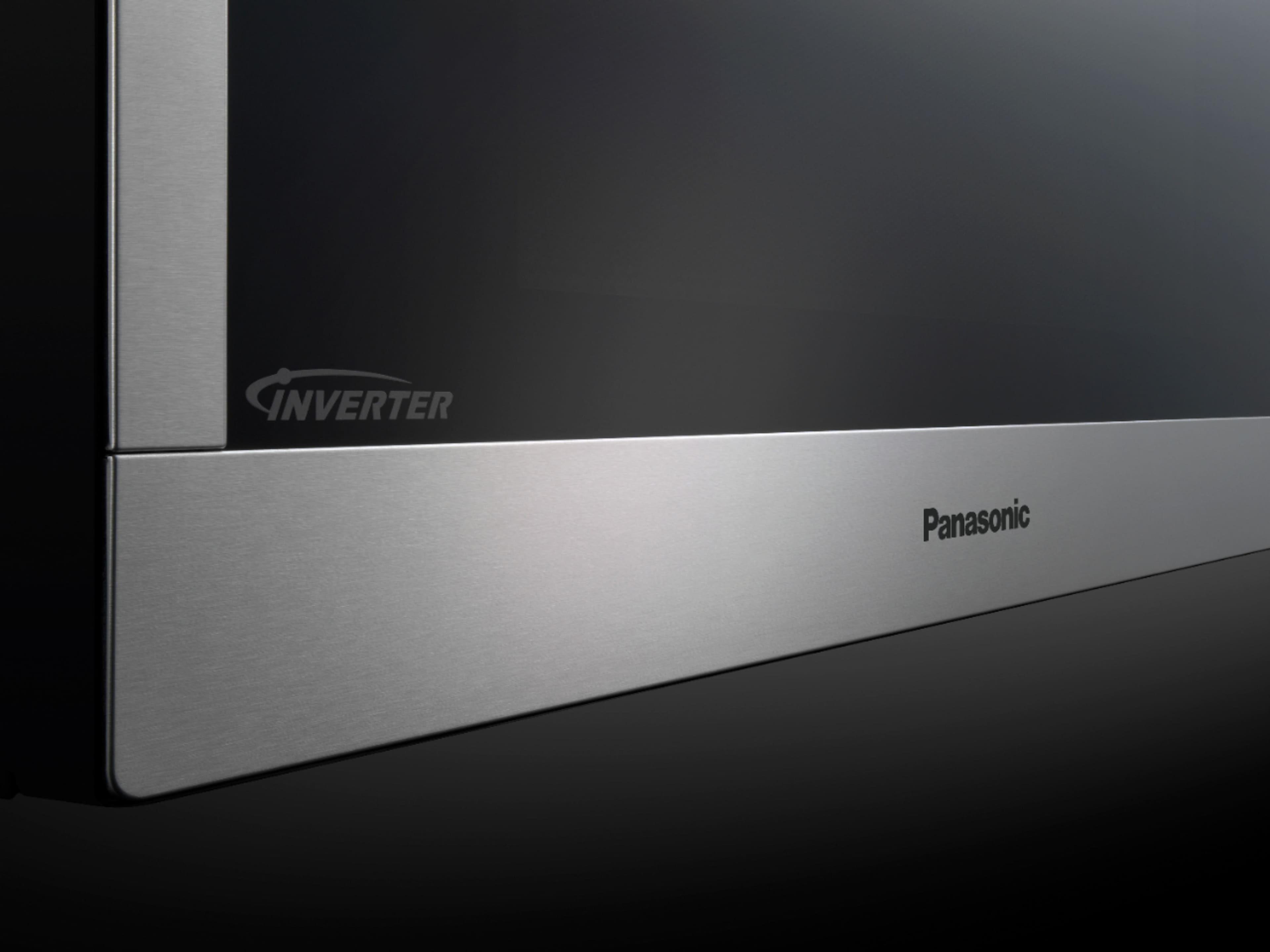 Panasonic - 1.1 Cu.Ft 1000 Watt GN68KS 2-in-1 Inverter Microwave Oven with FlashXpress Broiler - Stainless steel - Image 7