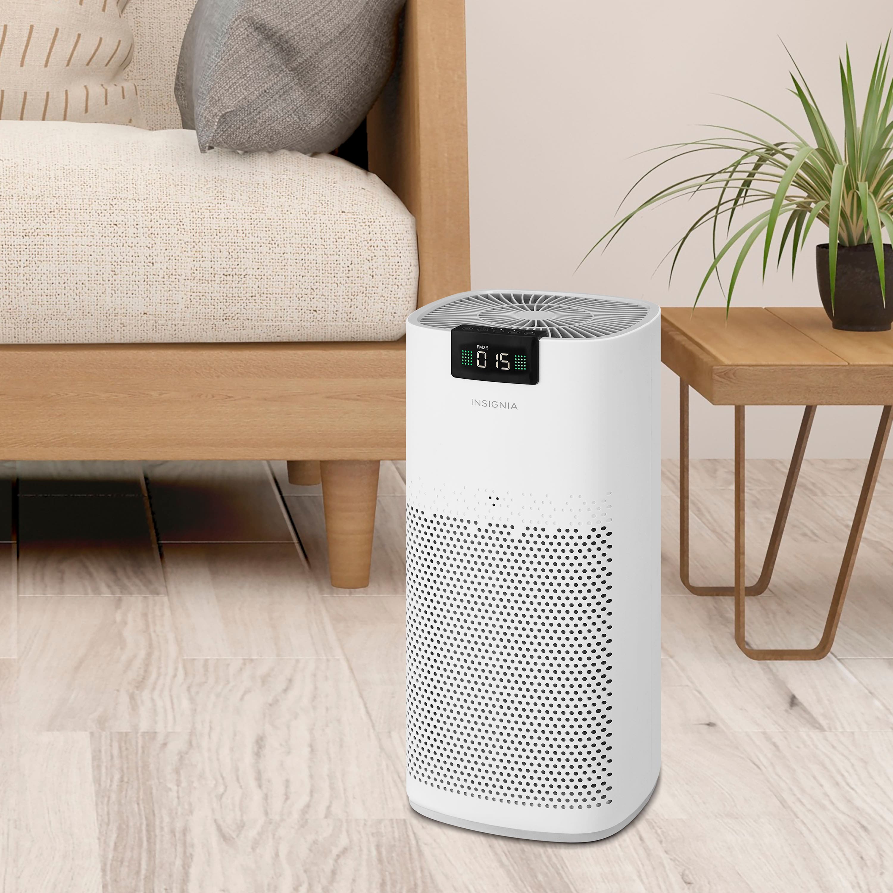 Insignia™ - 375 Sq. Ft. HEPA Air Purifier with ENERGY STAR Certification - White - Image 3