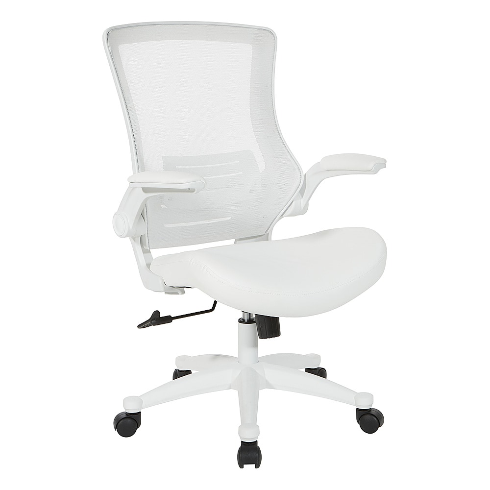 Office Star Products - Screen Back Manager's Chair - White - Image 2
