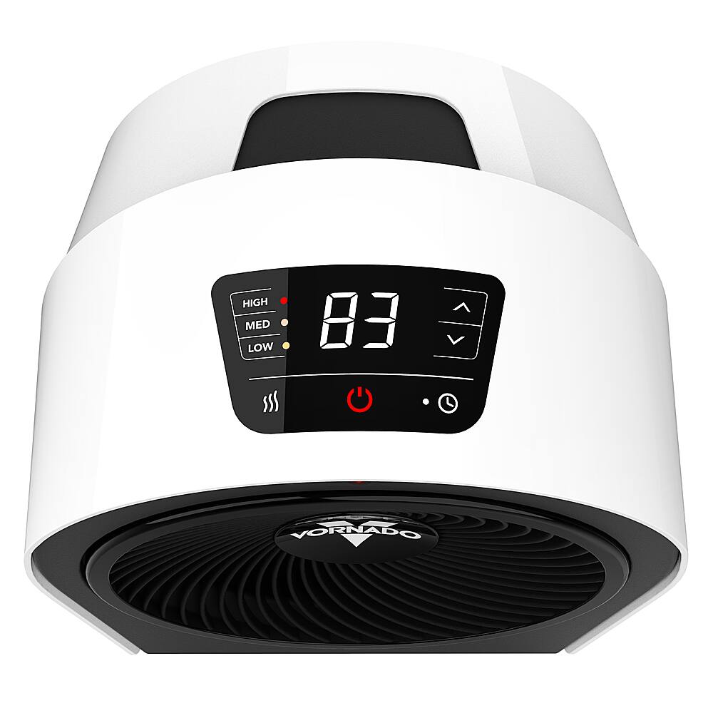 Vornado - Velocity 3R Whole Room Space Heater with Timer - White - Image 4