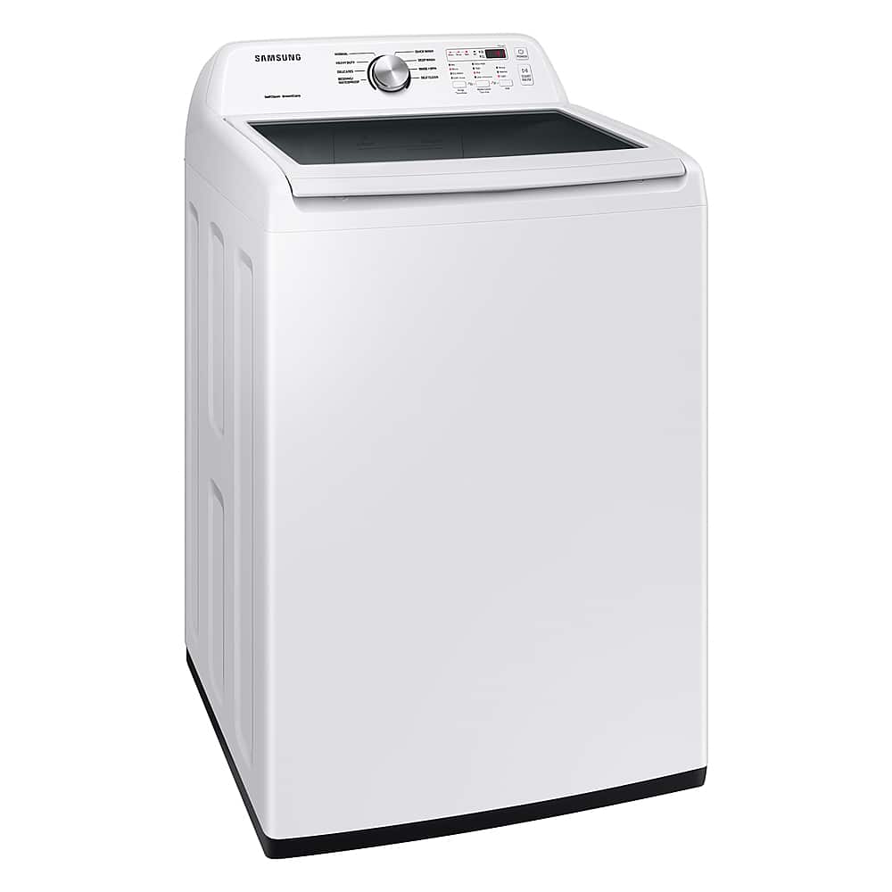 Samsung - 4.4 Cu. Ft. High-Efficiency Top Load Washer with ActiveWave Agitator - White - Image 2