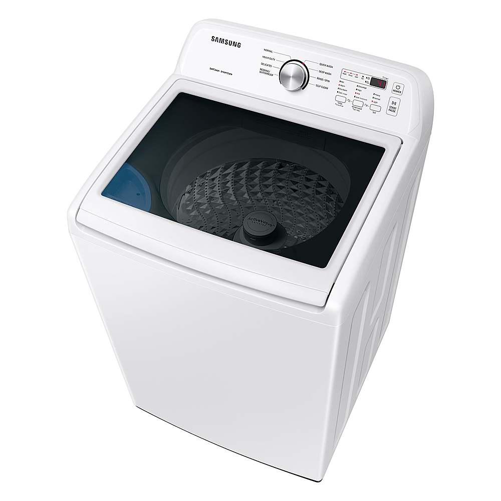 Samsung - 4.4 Cu. Ft. High-Efficiency Top Load Washer with ActiveWave Agitator - White - Image 8