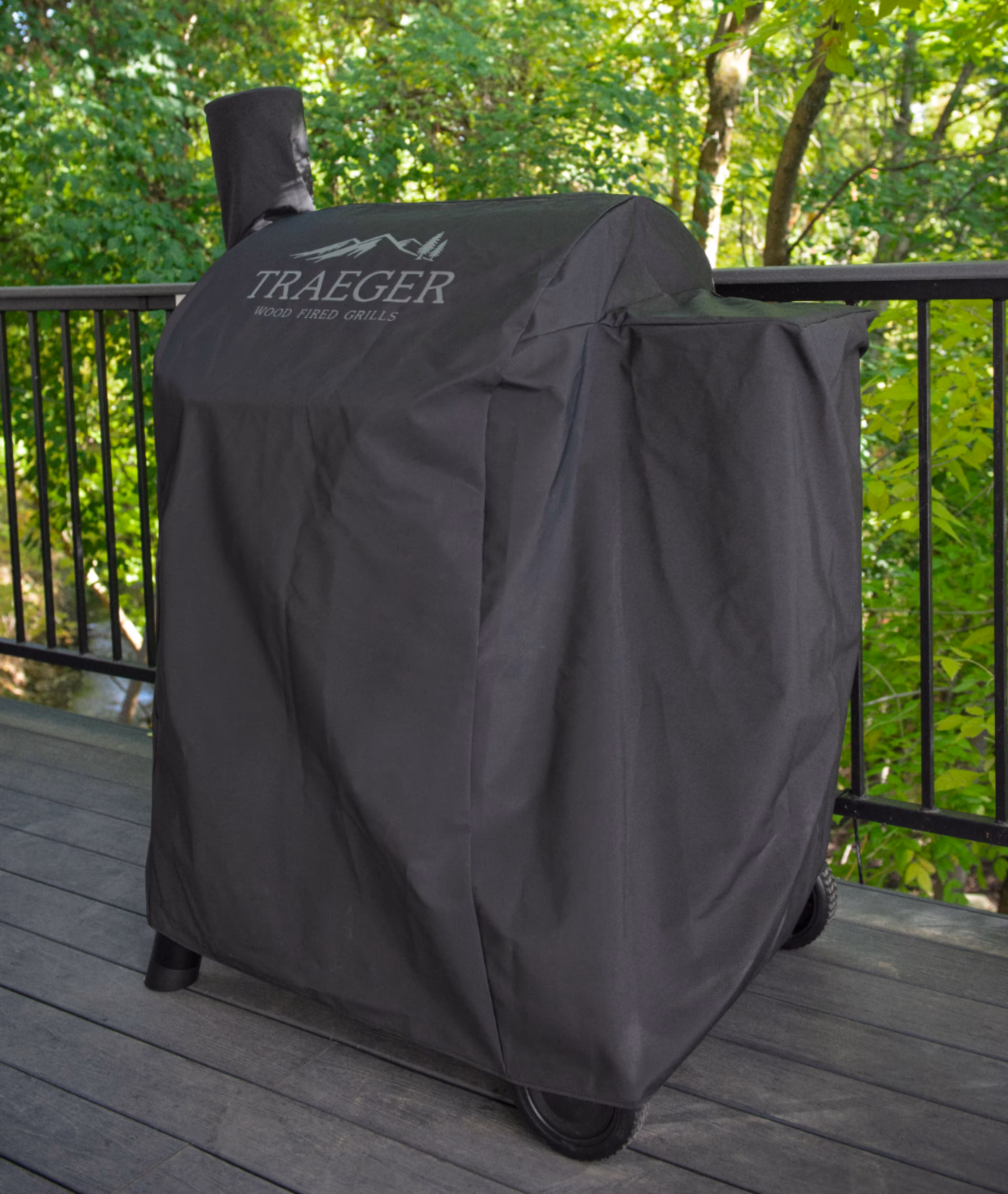 Traeger Grills - Full-length Grill Cover - Pro 575 - Black - Image 2
