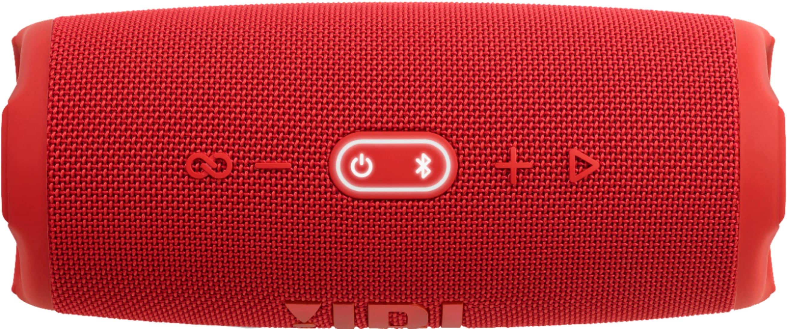 JBL - CHARGE5 Portable Waterproof Speaker with Powerbank - Red - Image 3