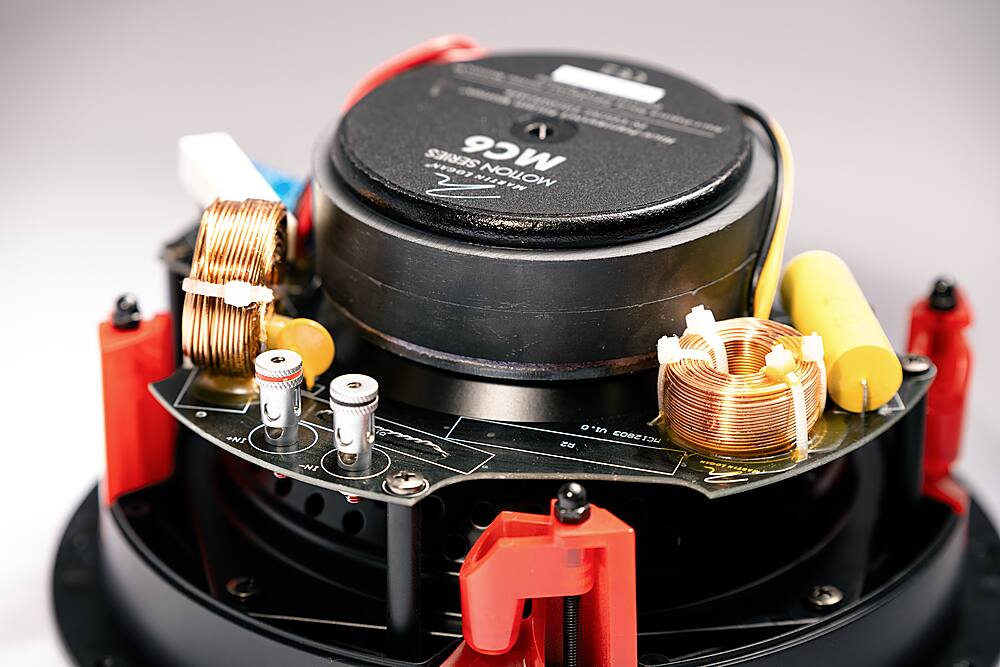 MartinLogan - Motion Series CI, 6.5" Midrange with Folded Motion Tweeter, 2-Way In-Ceiling Speaker (Each) - Paintable White - Image 12