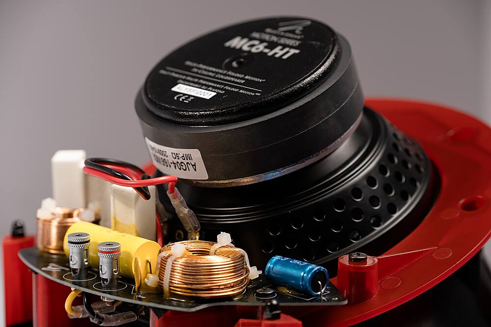 MartinLogan - Motion Series CI, 6.5" Midrange with Folded Motion Tweeter, 2-Way In-Ceiling Speaker with Angled Basket (Each) - Paintable White - Image 12