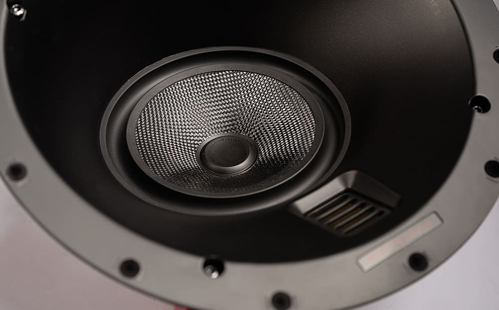 MartinLogan - Motion Series CI, 6.5" Midrange with Folded Motion Tweeter, 2-Way In-Ceiling Speaker with Angled Basket (Each) - Paintable White - Image 18