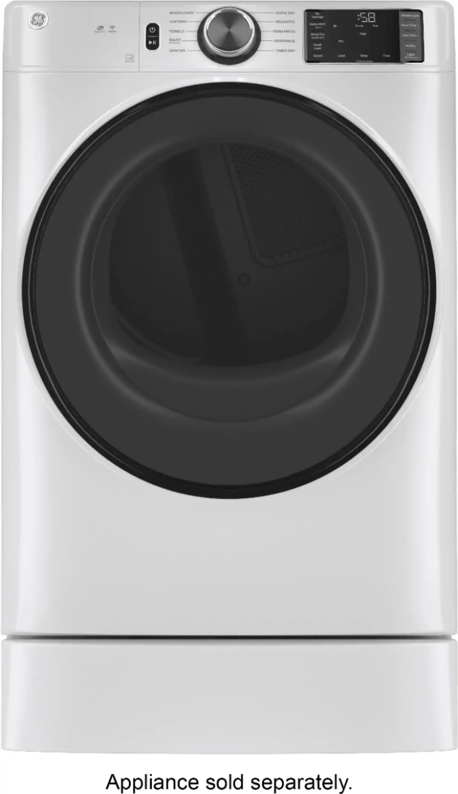 GE - Washer/Dryer Laundry 7" Pedestal - White - Image 5