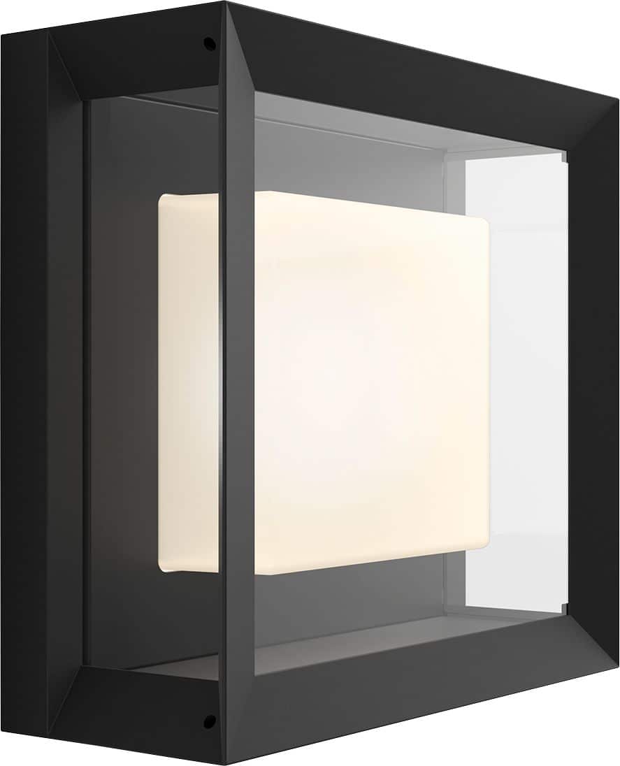 Philips - Hue Econic Outdoor Wall and Ceiling Light - White and Color Ambiance - Image 2