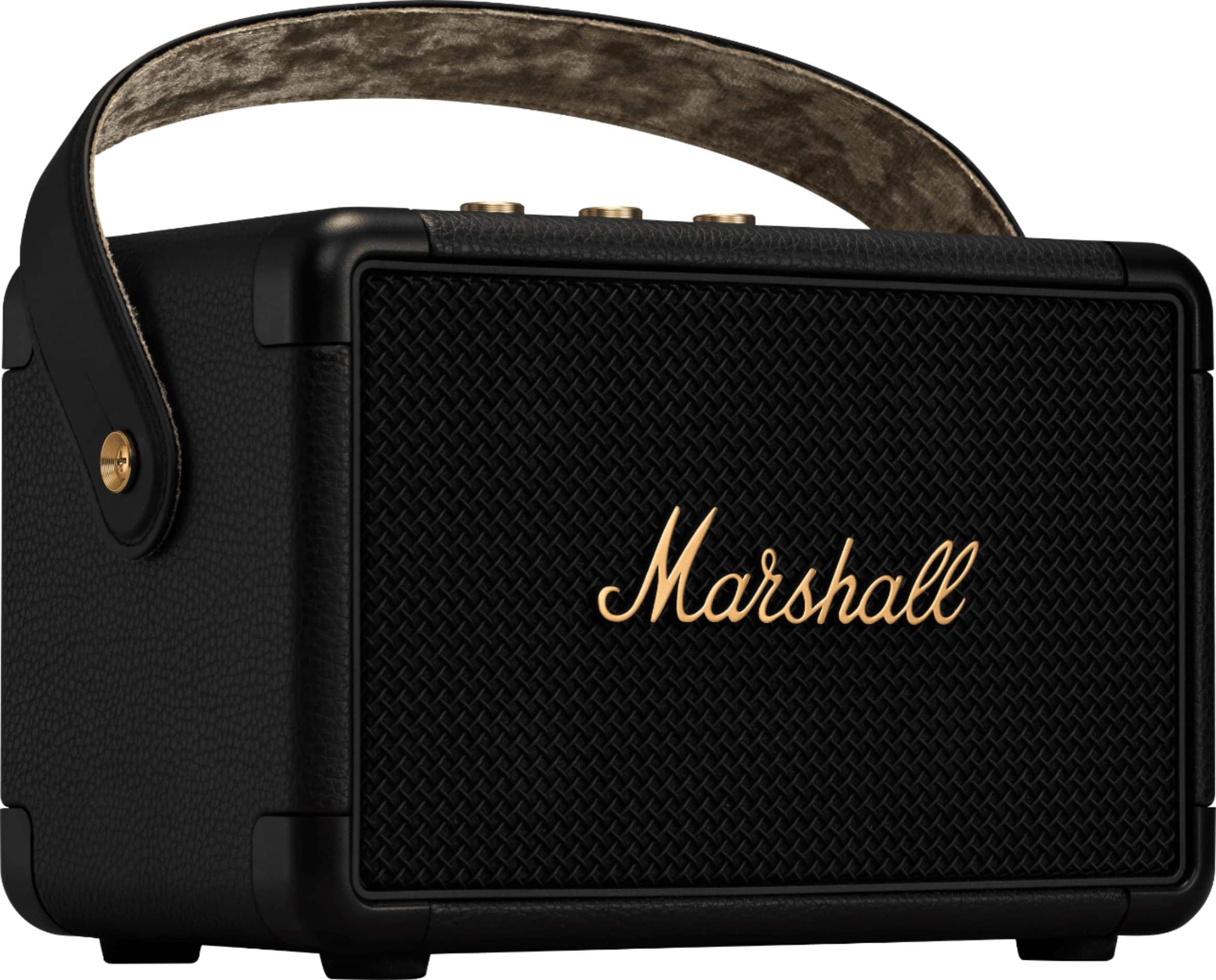 Marshall - Kilburn II Portable Bluetooth Speaker - Black and Brass - Image 2