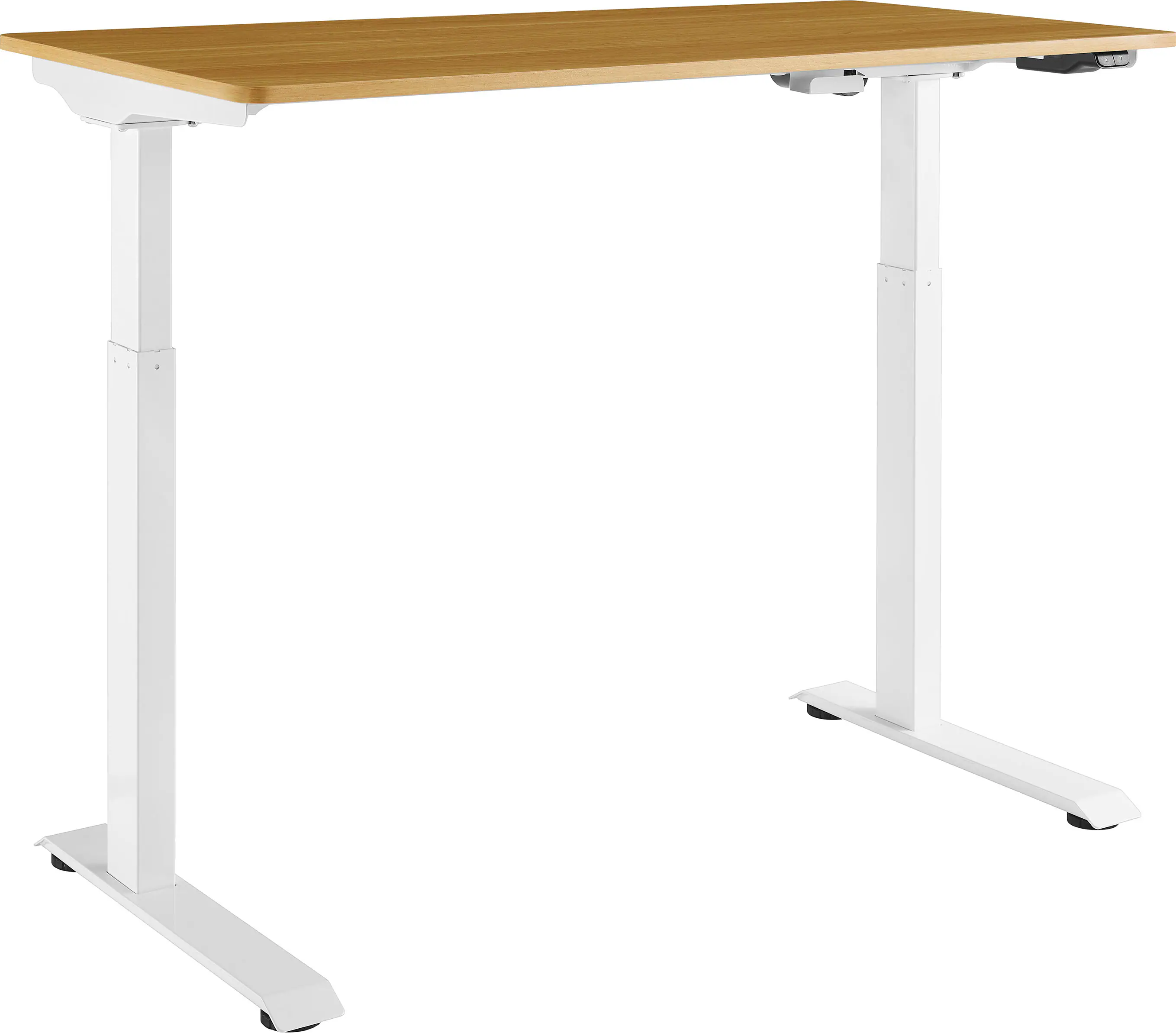 Insignia™ - Adjustable Standing Desk with Electronic Control - 47.2" - Oak - Image 2