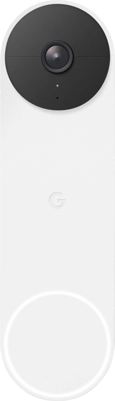 Google - Nest Wi-Fi Video Doorbell - Battery Operated - Snow - Image 4
