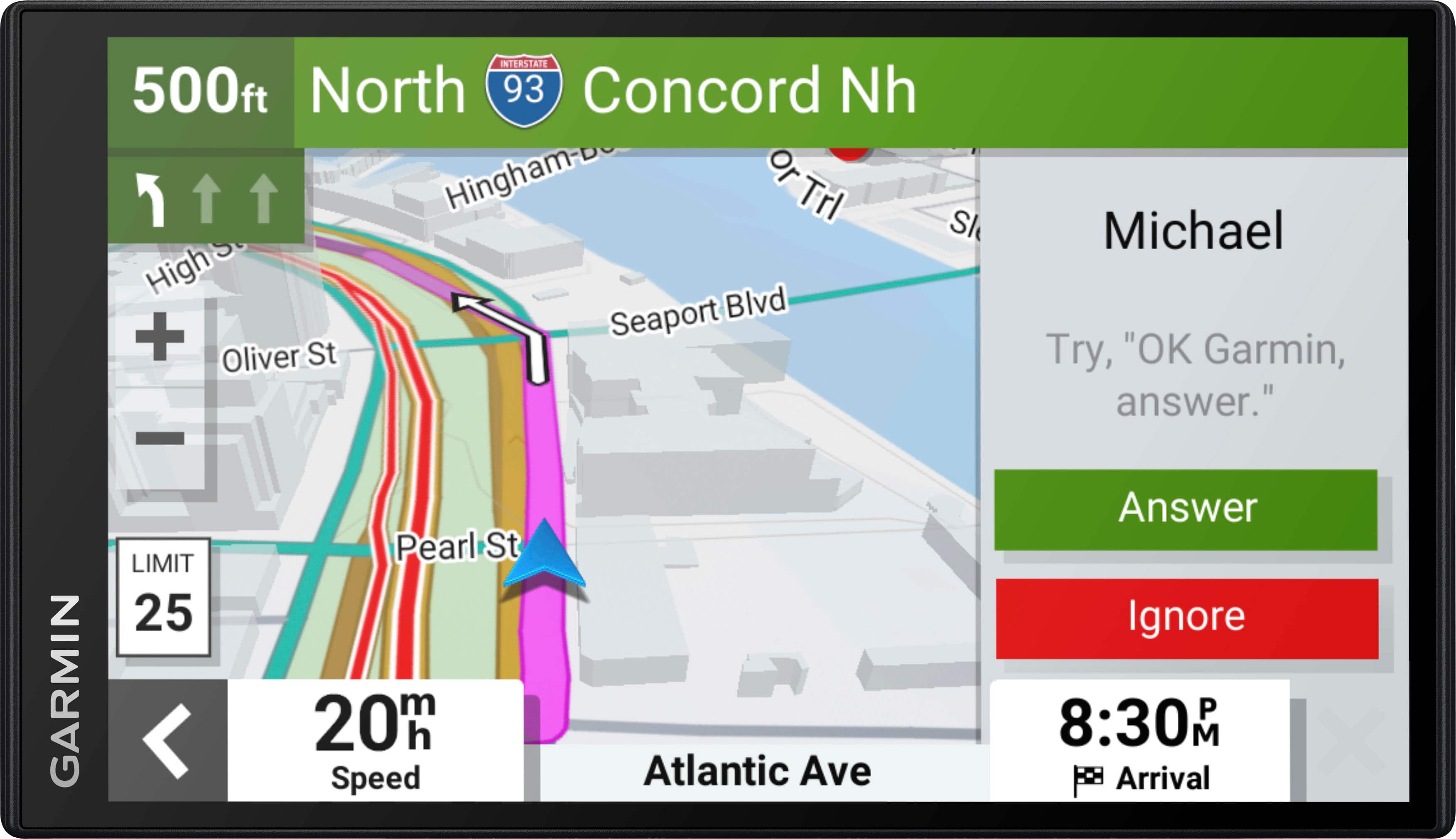 Garmin - DriveSmart 76 7" GPS with Built-In Bluetooth, Map Updates and Traffic Updates - Black