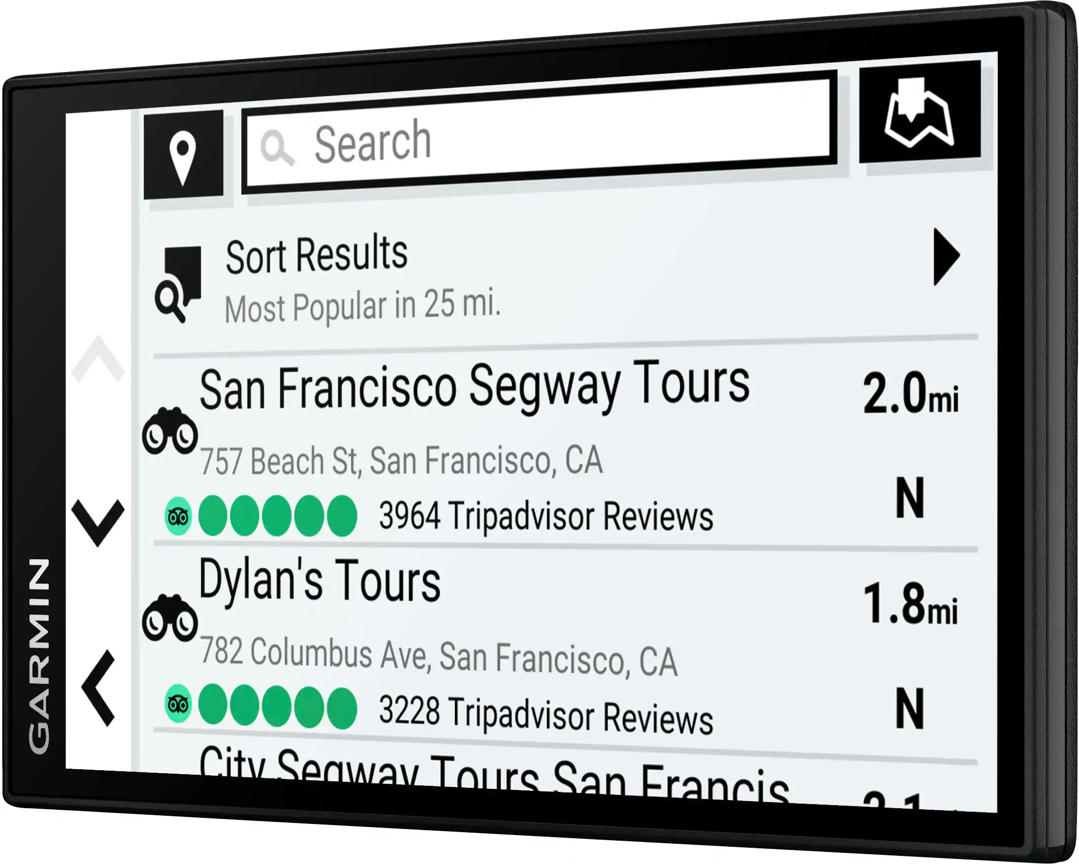 Garmin - DriveSmart 66 6" GPS with Built-In Bluetooth, Map Updates and Traffic Updates - Black - Image 3